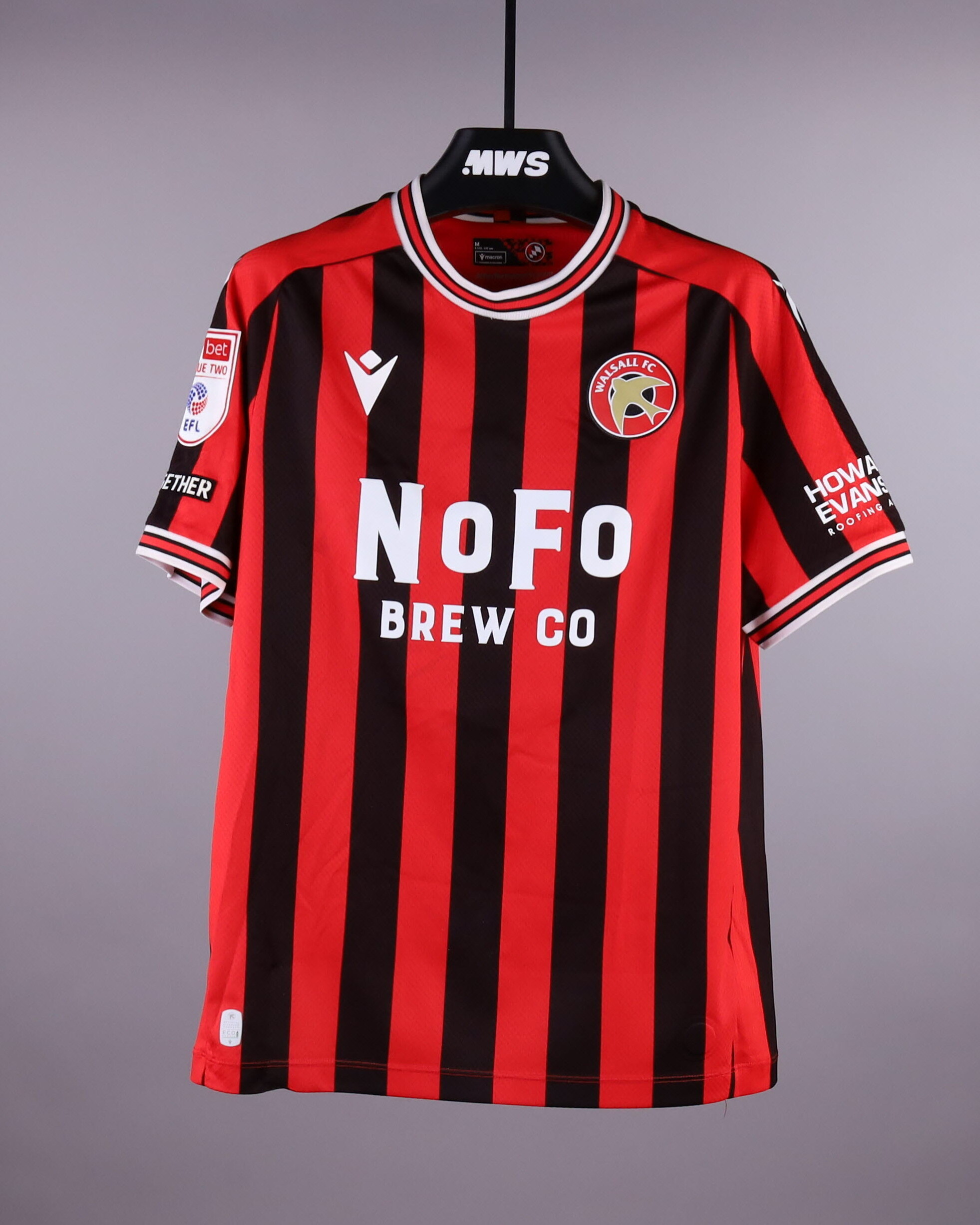Charlie Lakin Walsall jersey