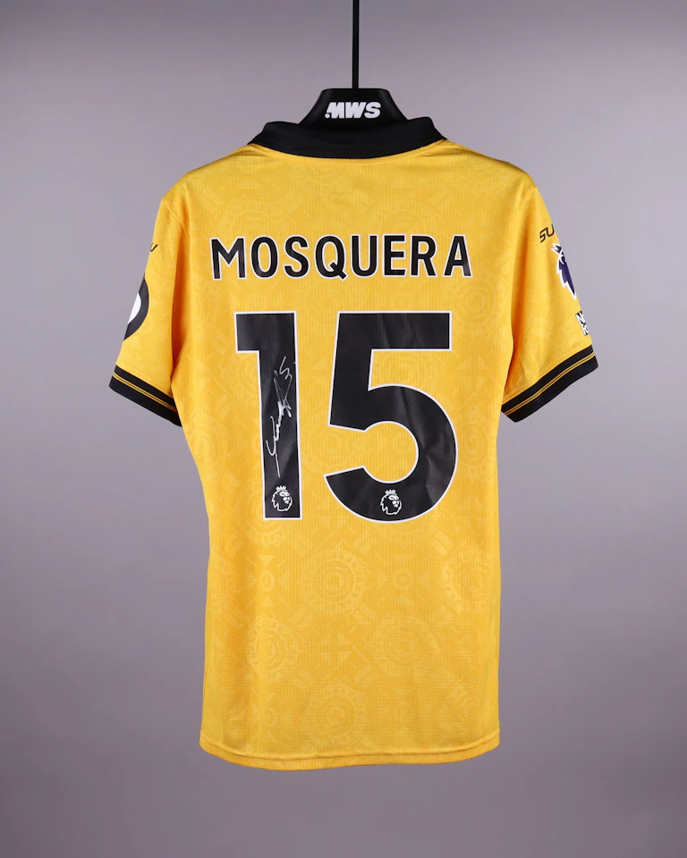 Maglia di Yerson Mosquera (Wolverhampton Wanderers)