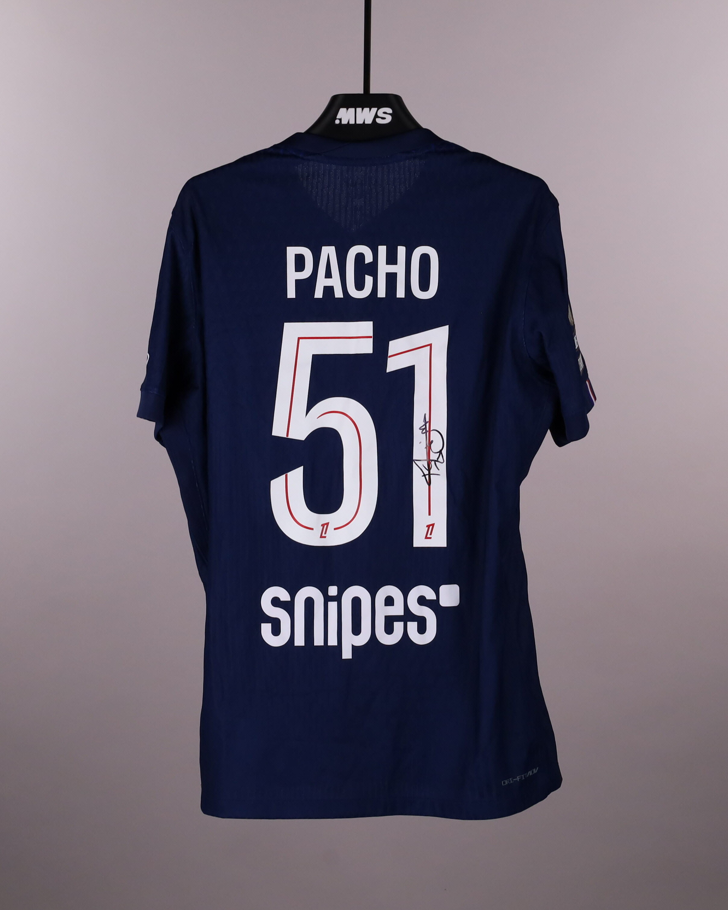 Willian Pacho | Paris Saint-Germain - FC Lorient | MatchWornShirt