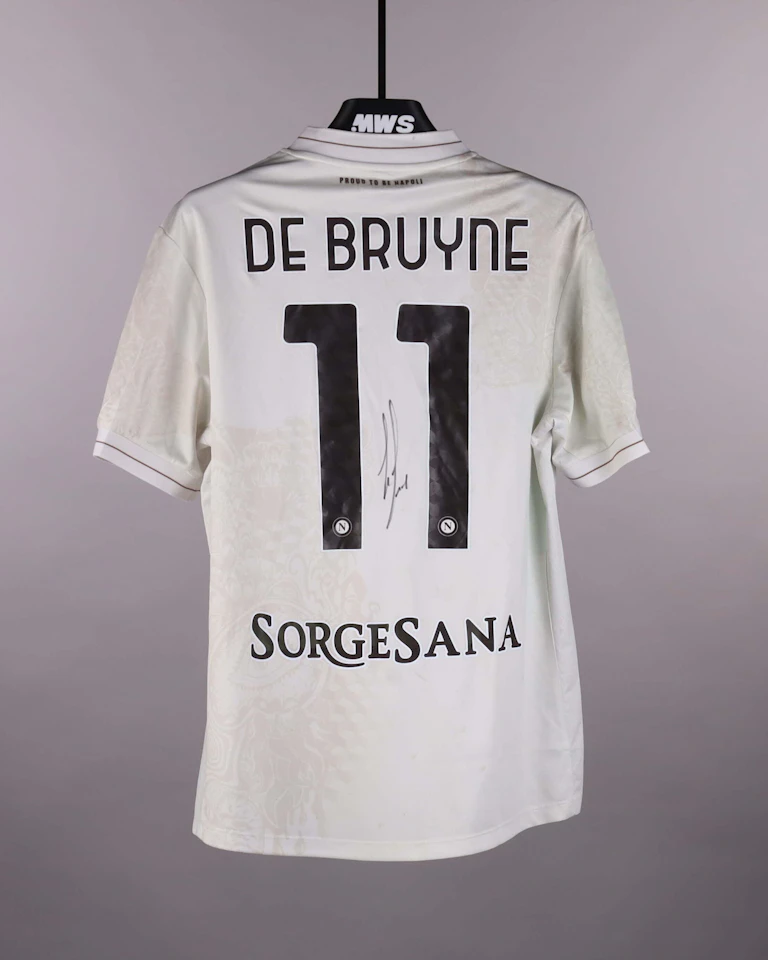 Maglia di Kevin De Bruyne (SSC Napoli)