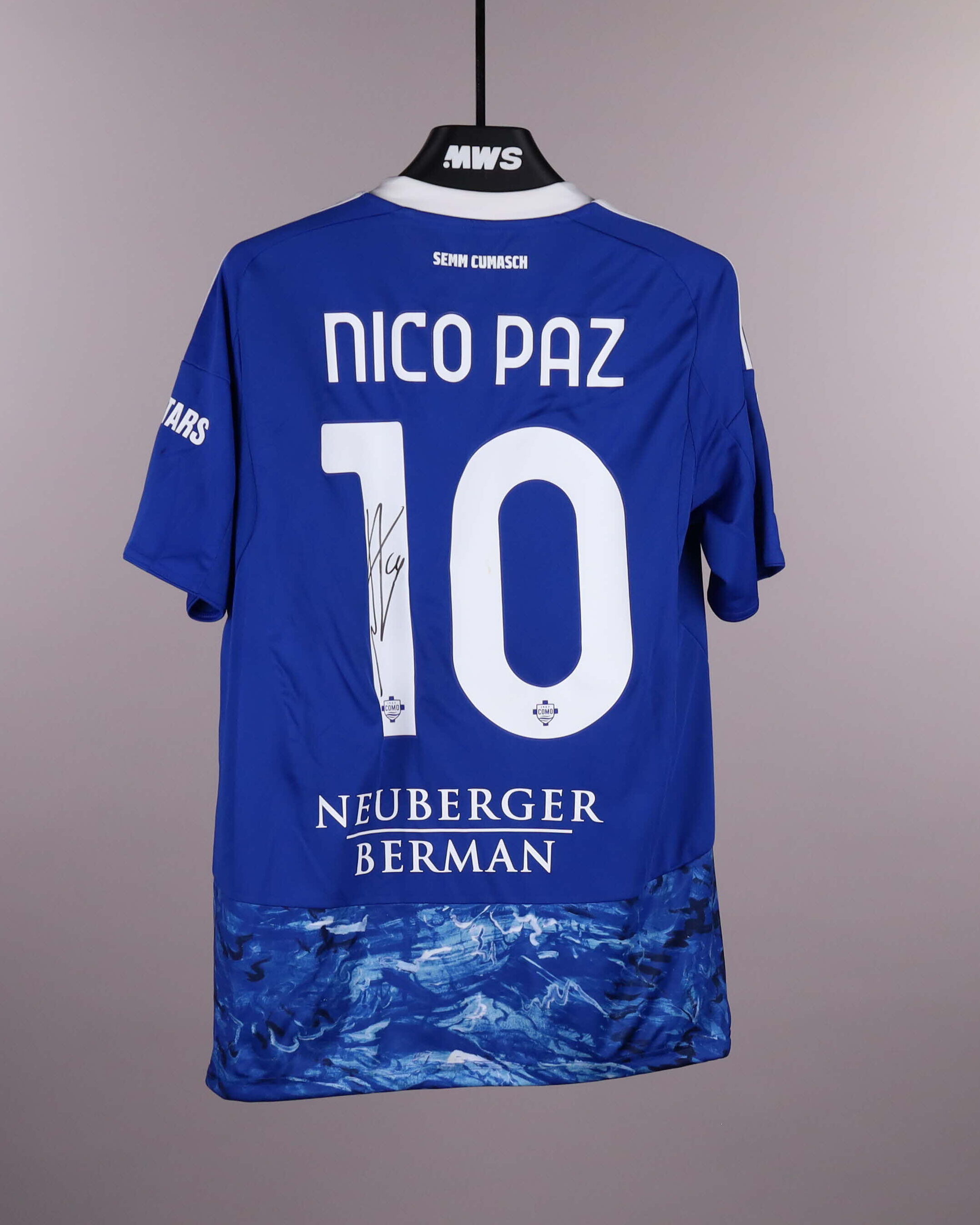 Nico Paz | Como 1907 - SSC Napoli | MatchWornShirt