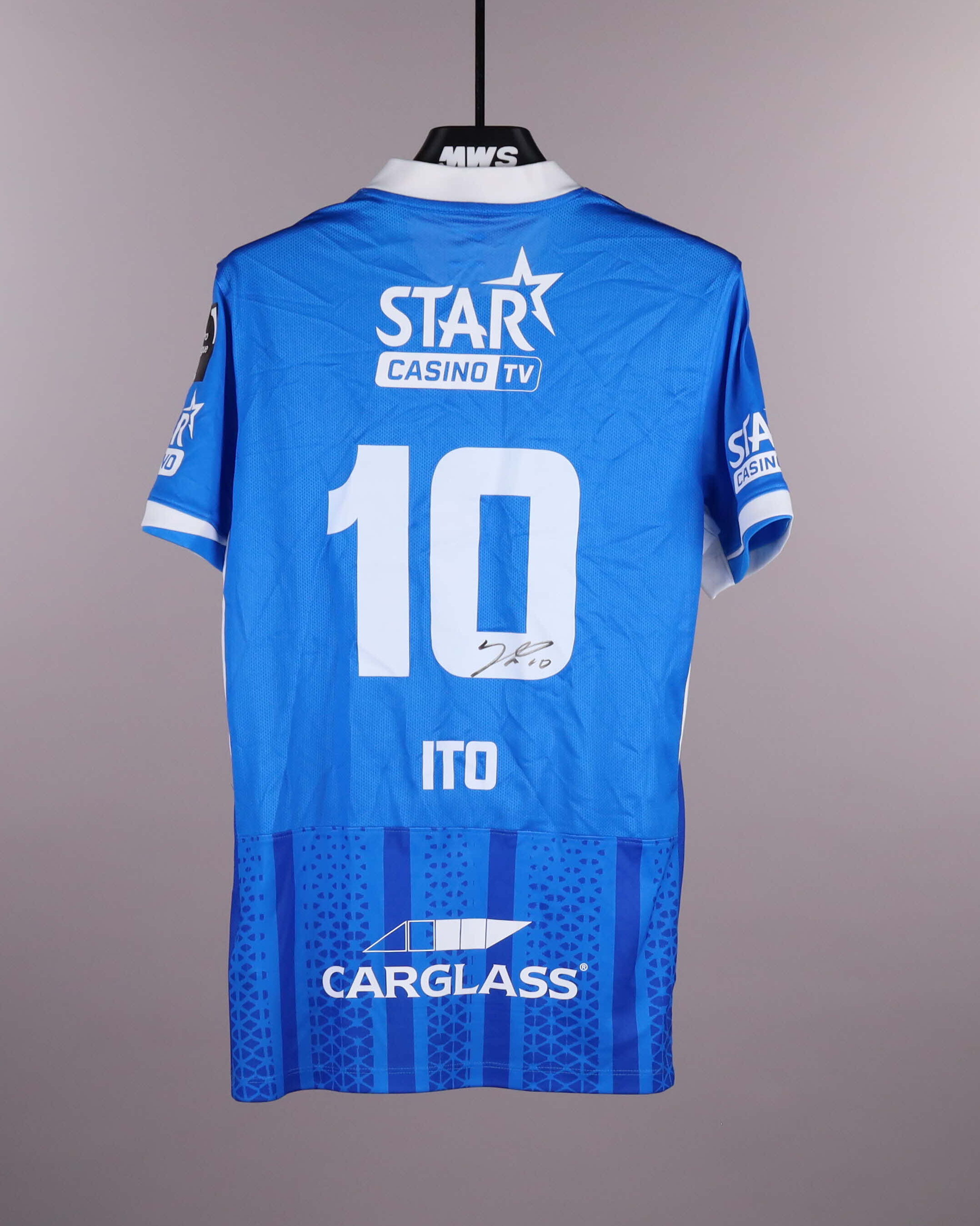 伊東純也　選手　GENK ユニフォーム Junya Ito 伊東純也 | Sporting Charleroi - KRC Genk | MatchWornShirt