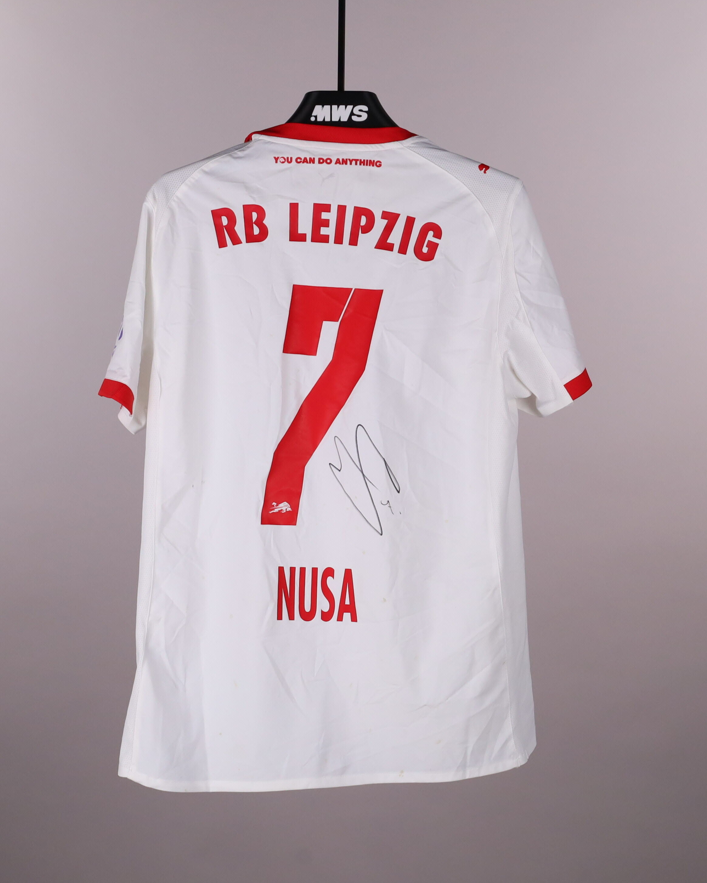 Antonio Nusa | Bayer Leverkusen - RB Leipzig | MatchWornShirt