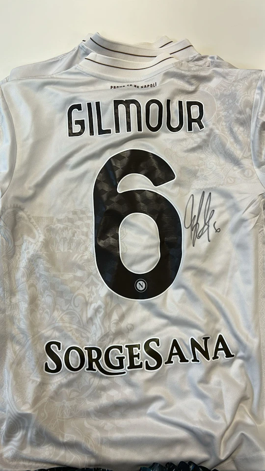 Billy Gilmour SSC Napoli jersey