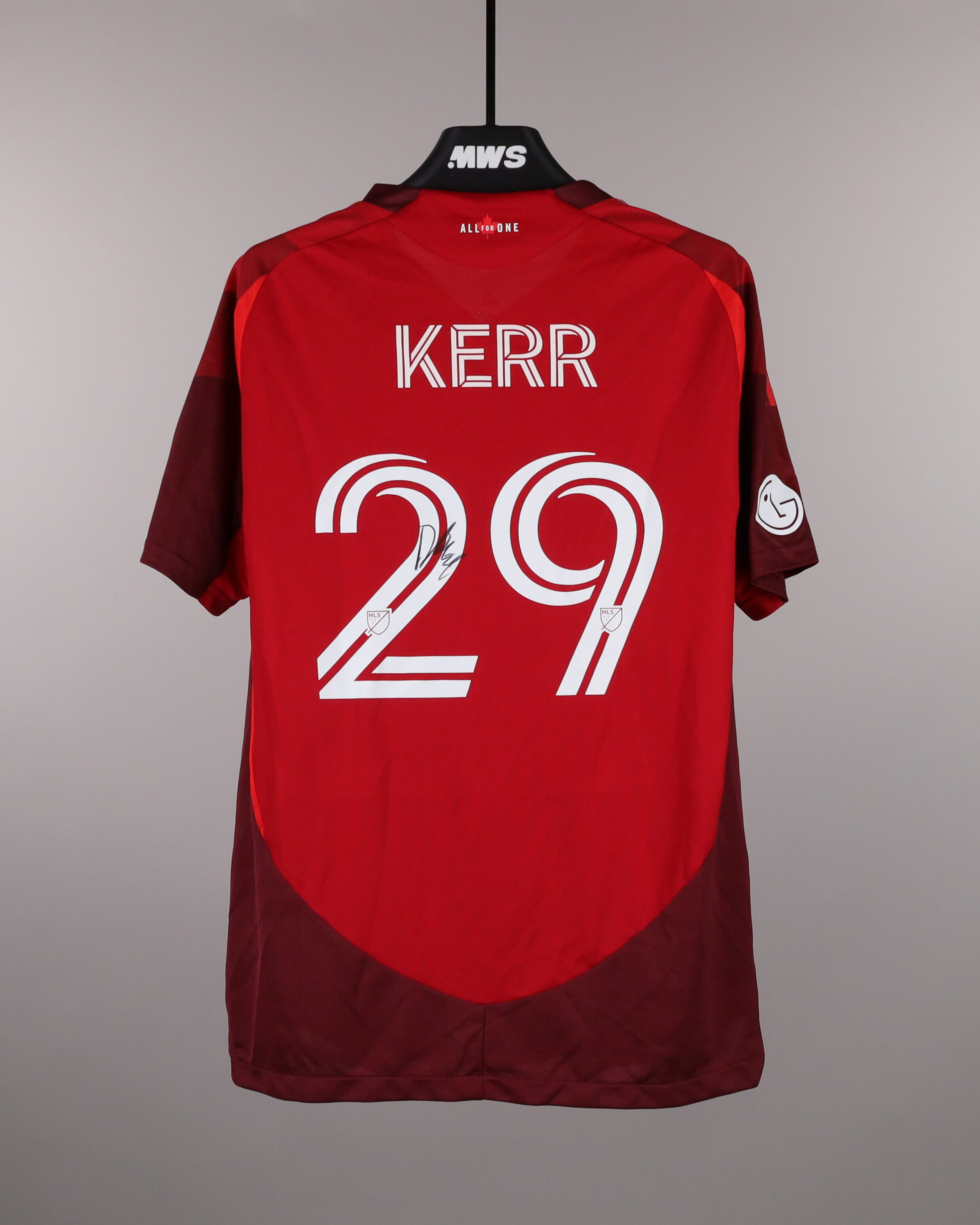 Deandre Kerr Toronto FC jersey