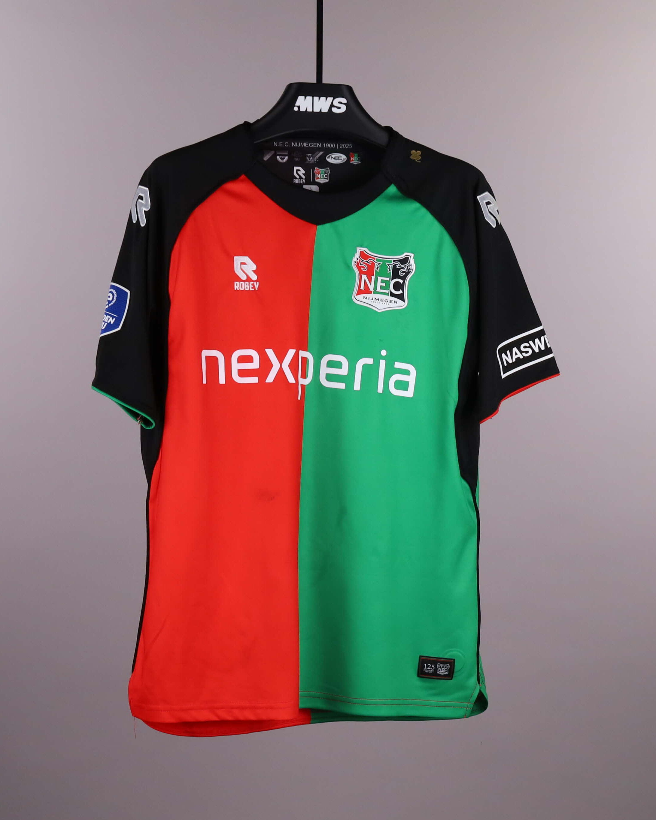 サッカーユニフォーム NEC Sami Ouaissa | NEC - Telstar | MatchWornShirt