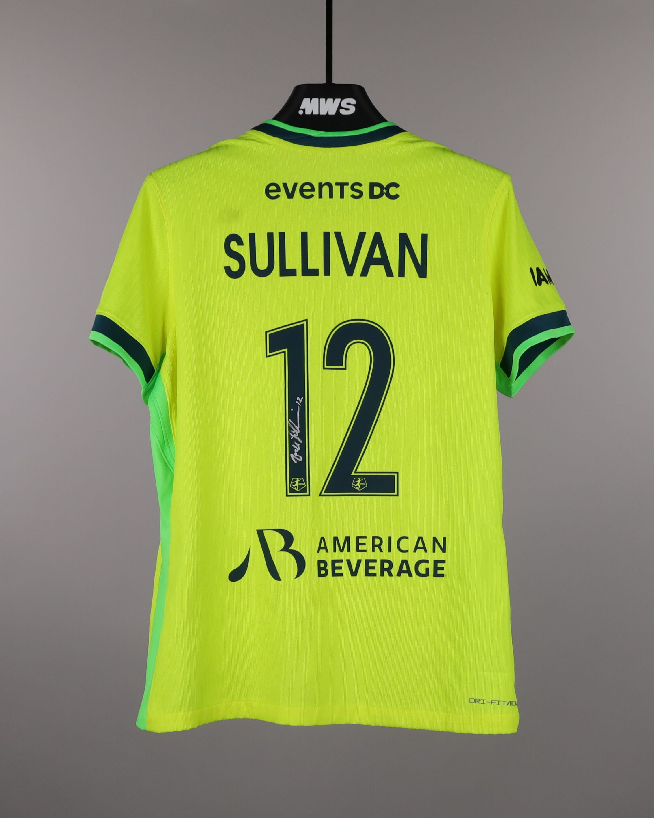 Andi Sullivan Washington Spirit jersey