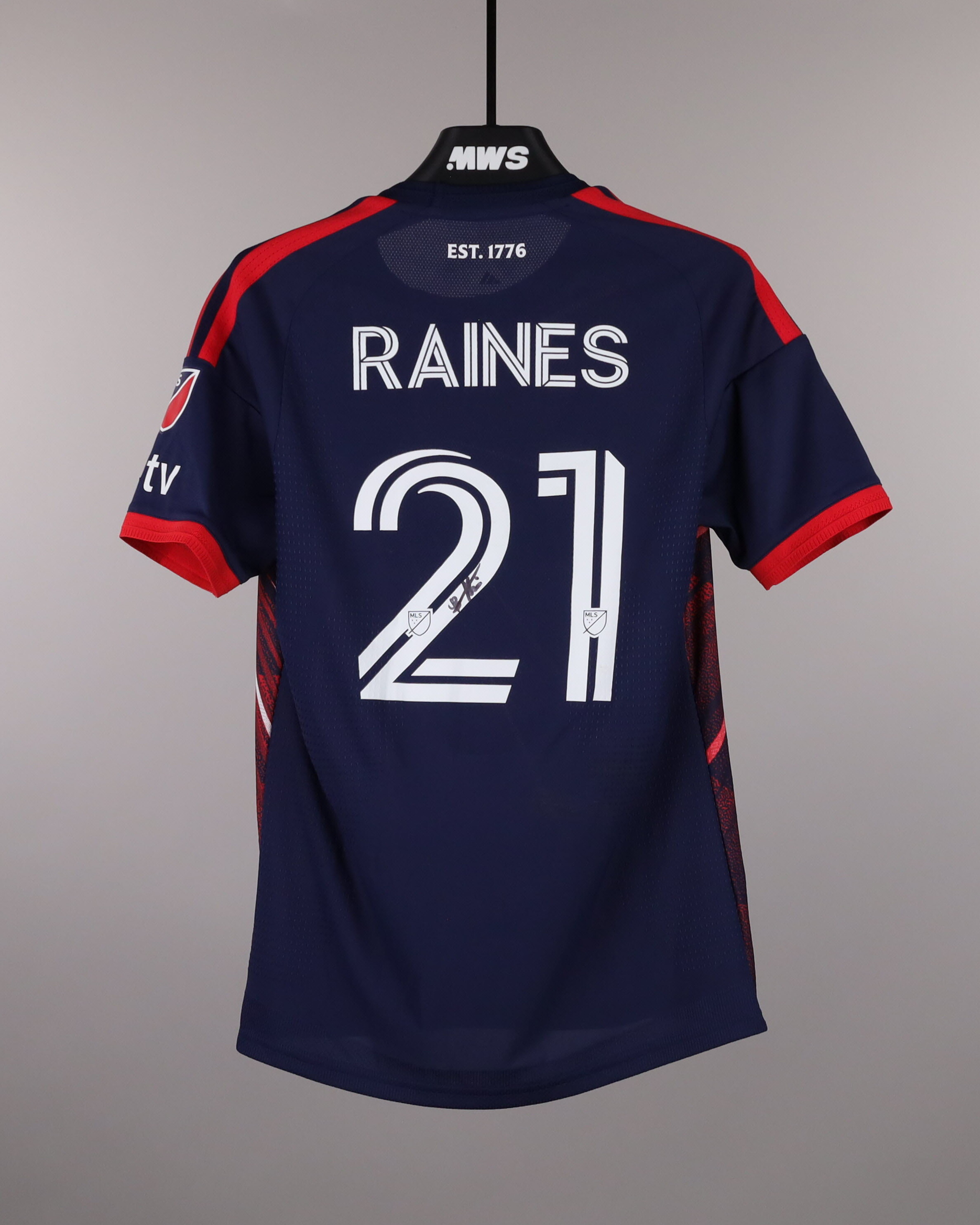 Brooklyn Raines New England Revolution jersey