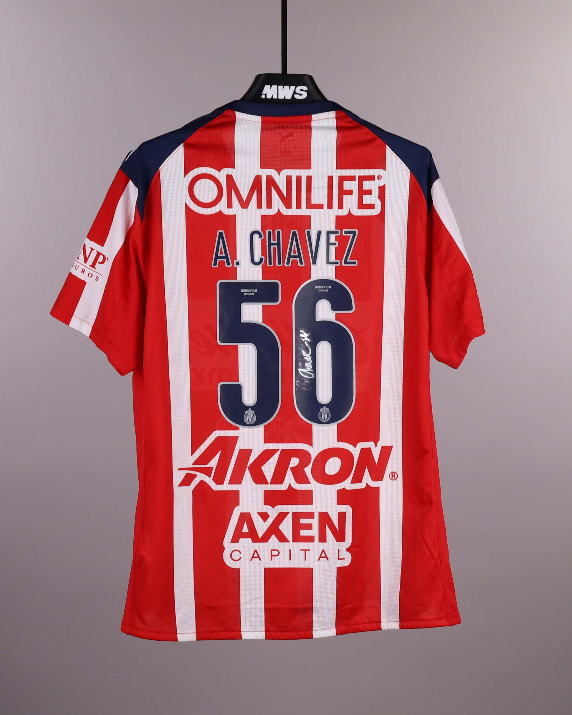 Ángel Chávez Chivas Guadalajara jersey