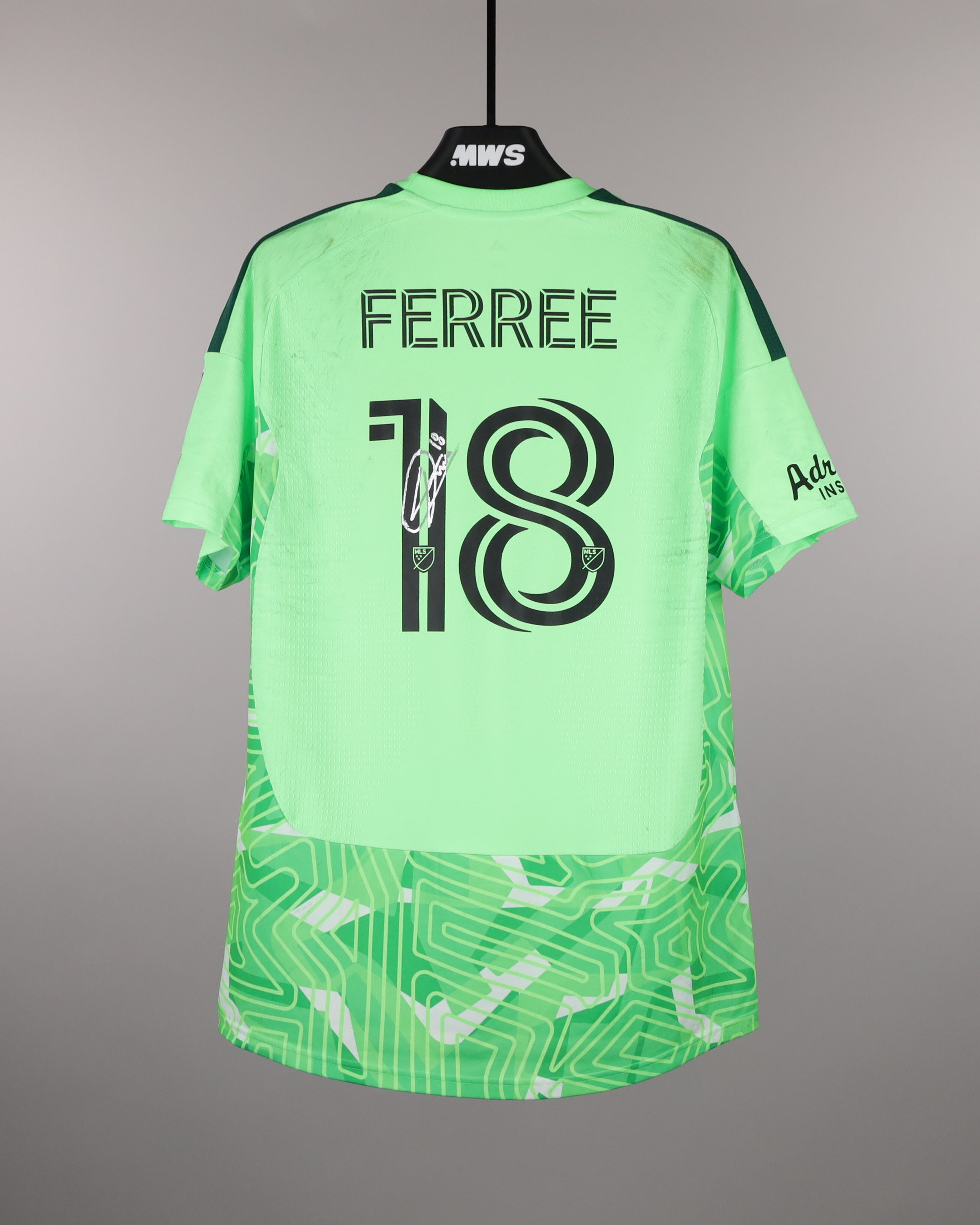 Duran Ferree San Diego FC jersey