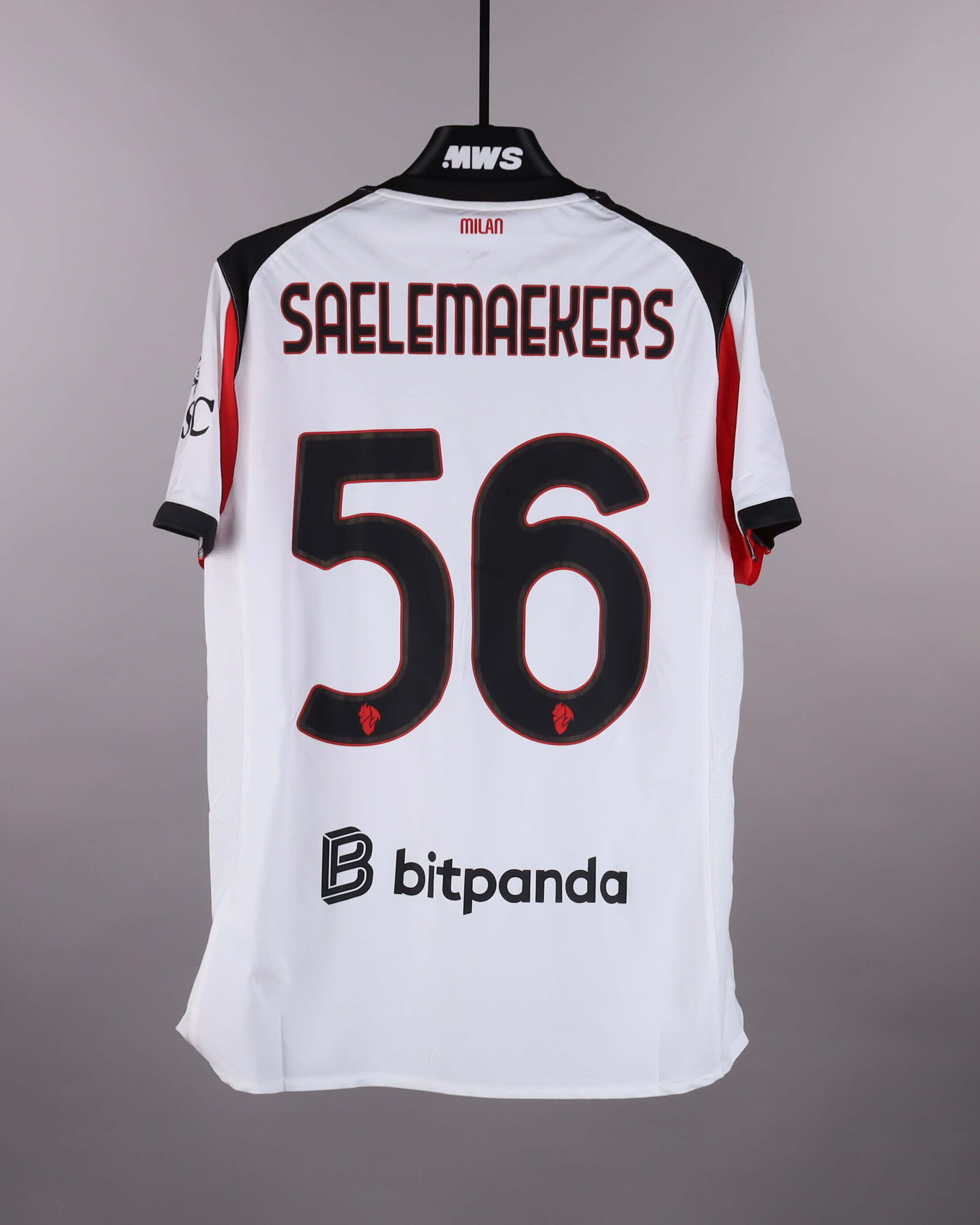 Alexis Saelemaekers | Sassuolo - AC Milan | MatchWornShirt
