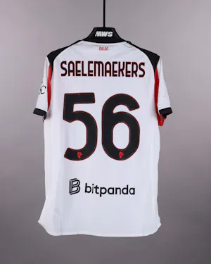 AC Milan-Trikot von Alexis Saelemaekers