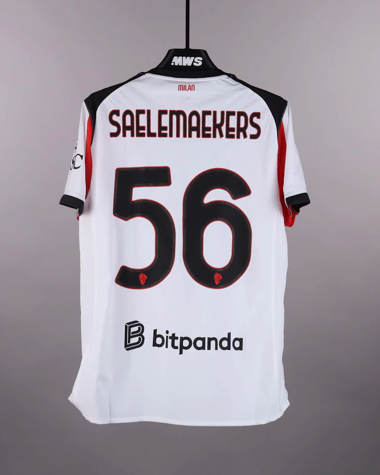 AC Milan-Trikot von Alexis Saelemaekers