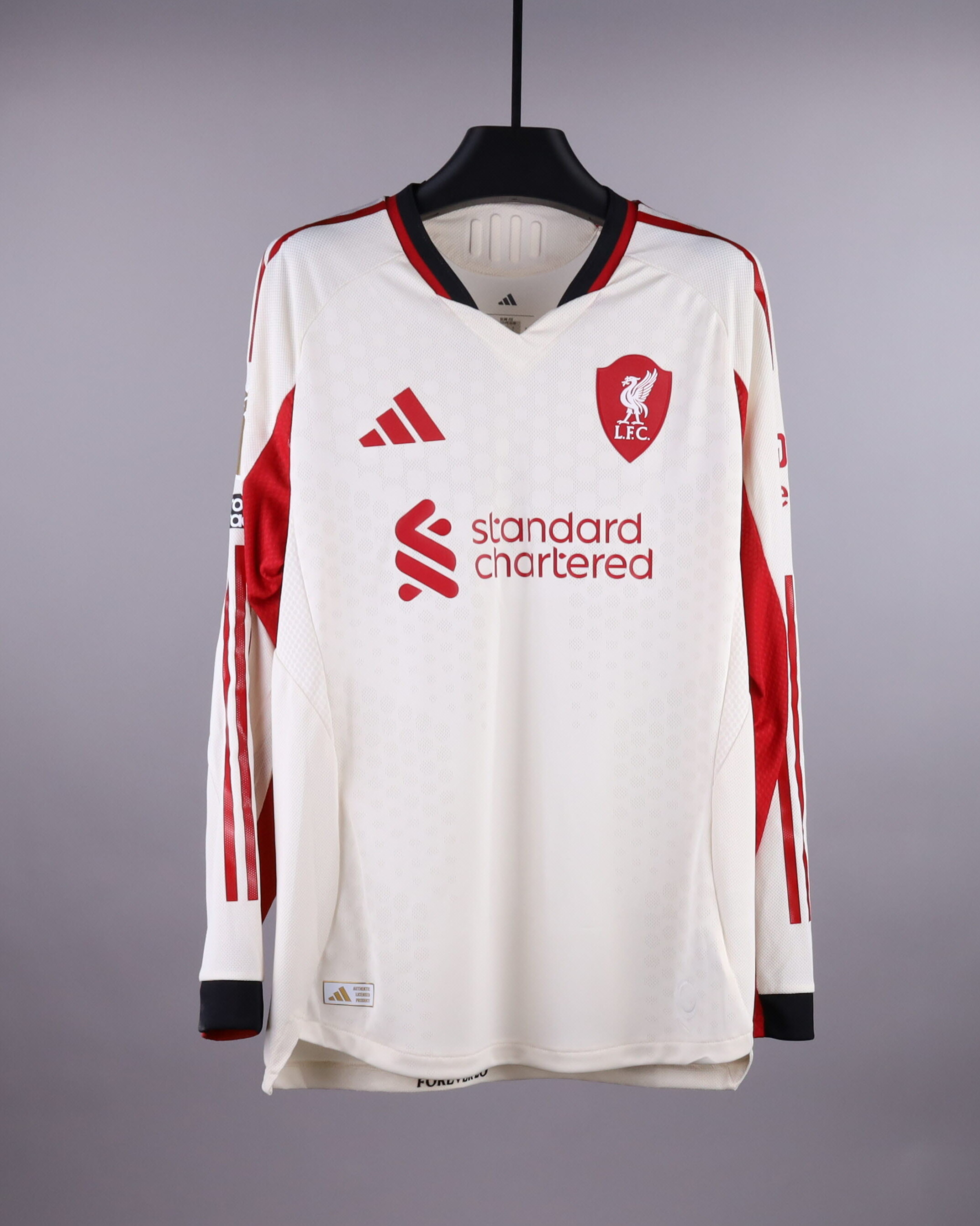 Official Liverpool Football Match-Worn Shirts Auctions