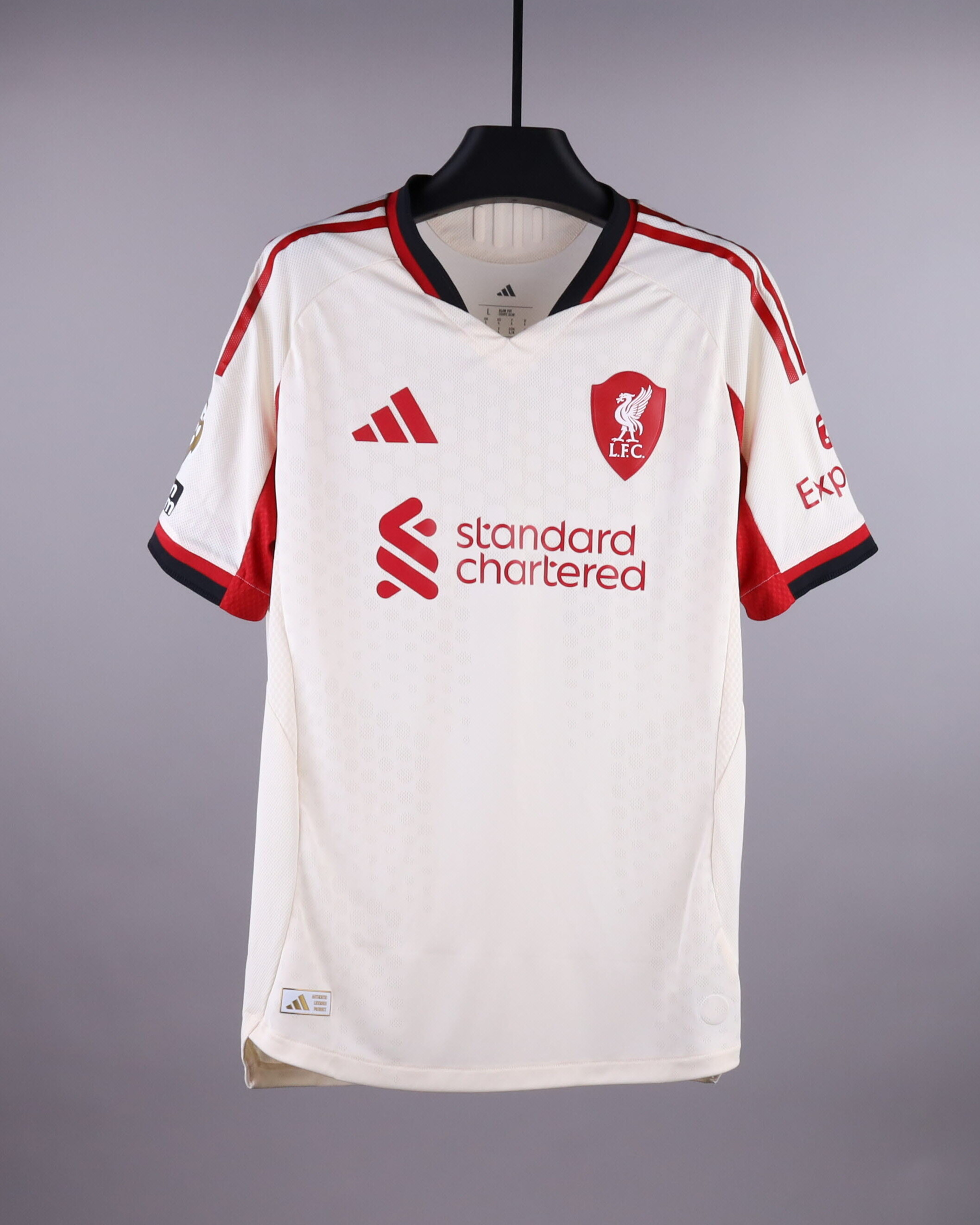 Official Liverpool Football Match-Worn Shirts Auctions