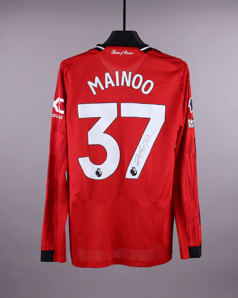 Kobbie Mainoo Manchester United jersey