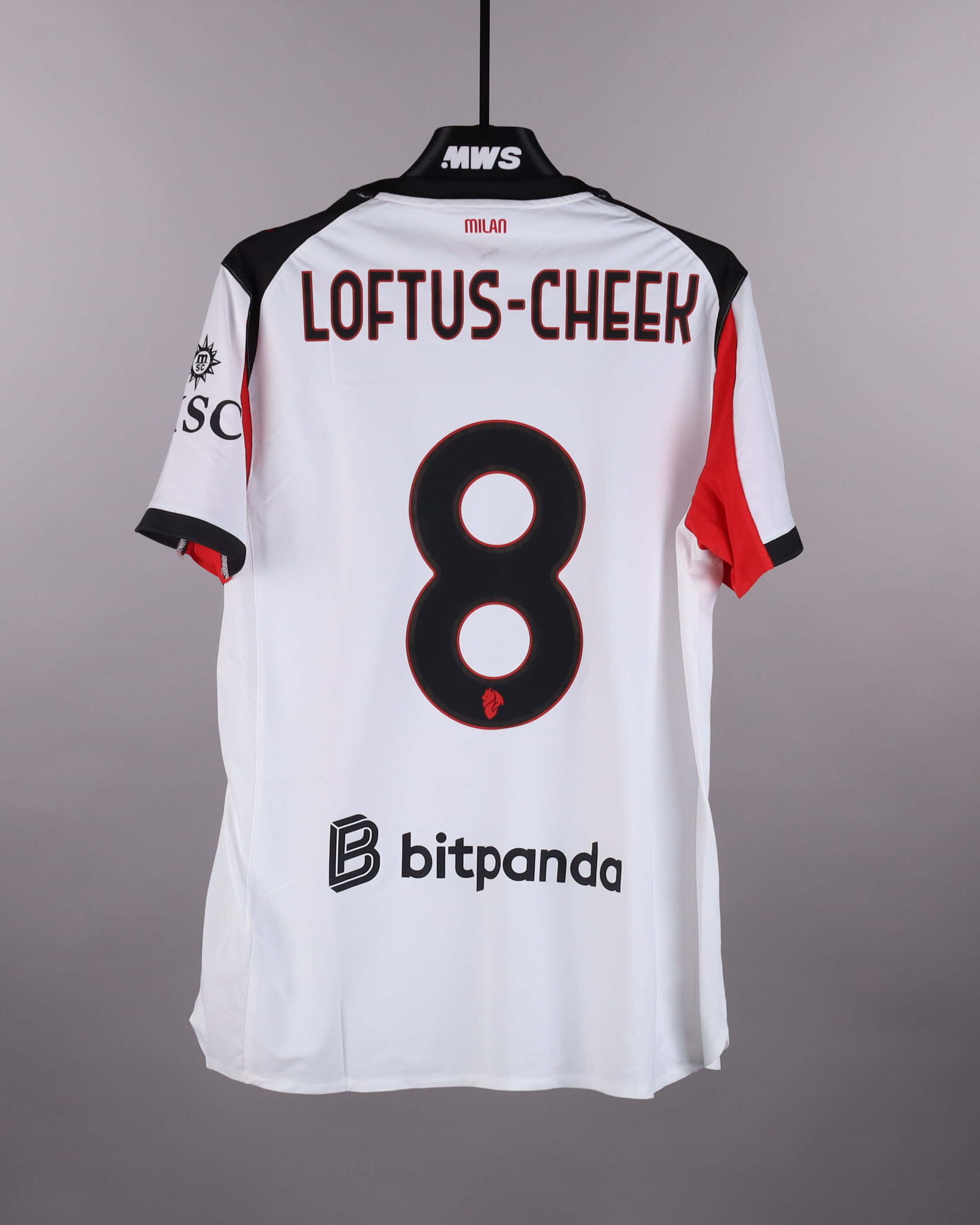 Ruben Loftus-Cheek | Sassuolo - AC Milan | MatchWornShirt