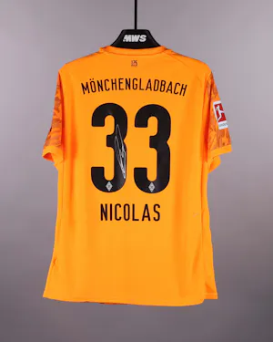 来自Borussia Mönchengladbach的Moritz Nicolas球衣