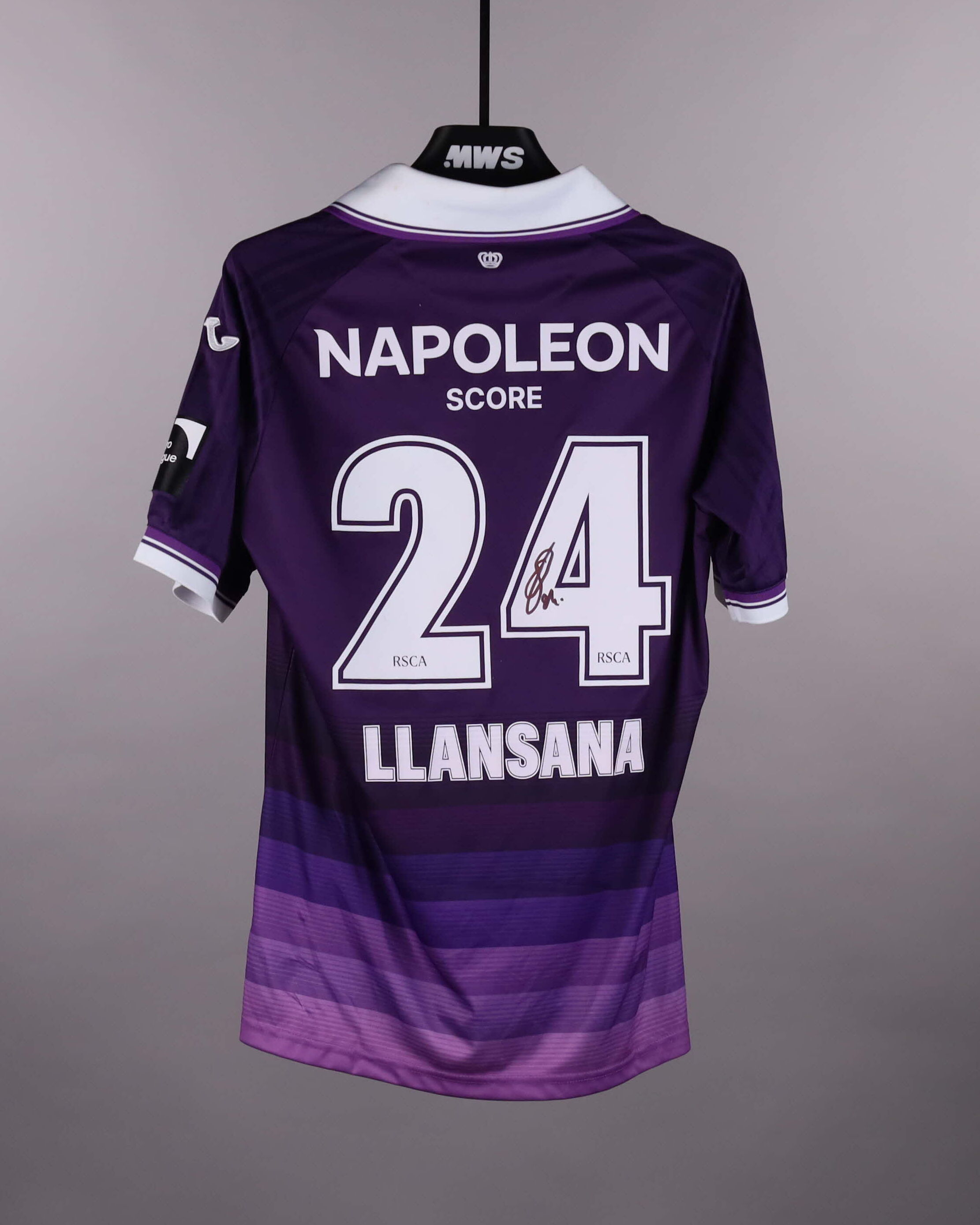 Enric Llansana RSC Anderlecht jersey