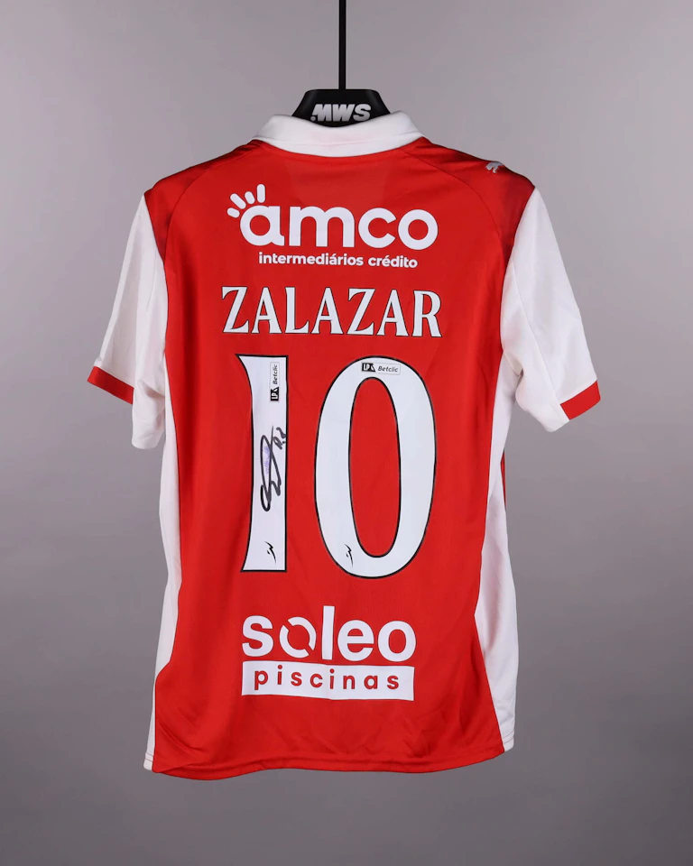 SC Braga-Trikot von Rodrigo Zalazar