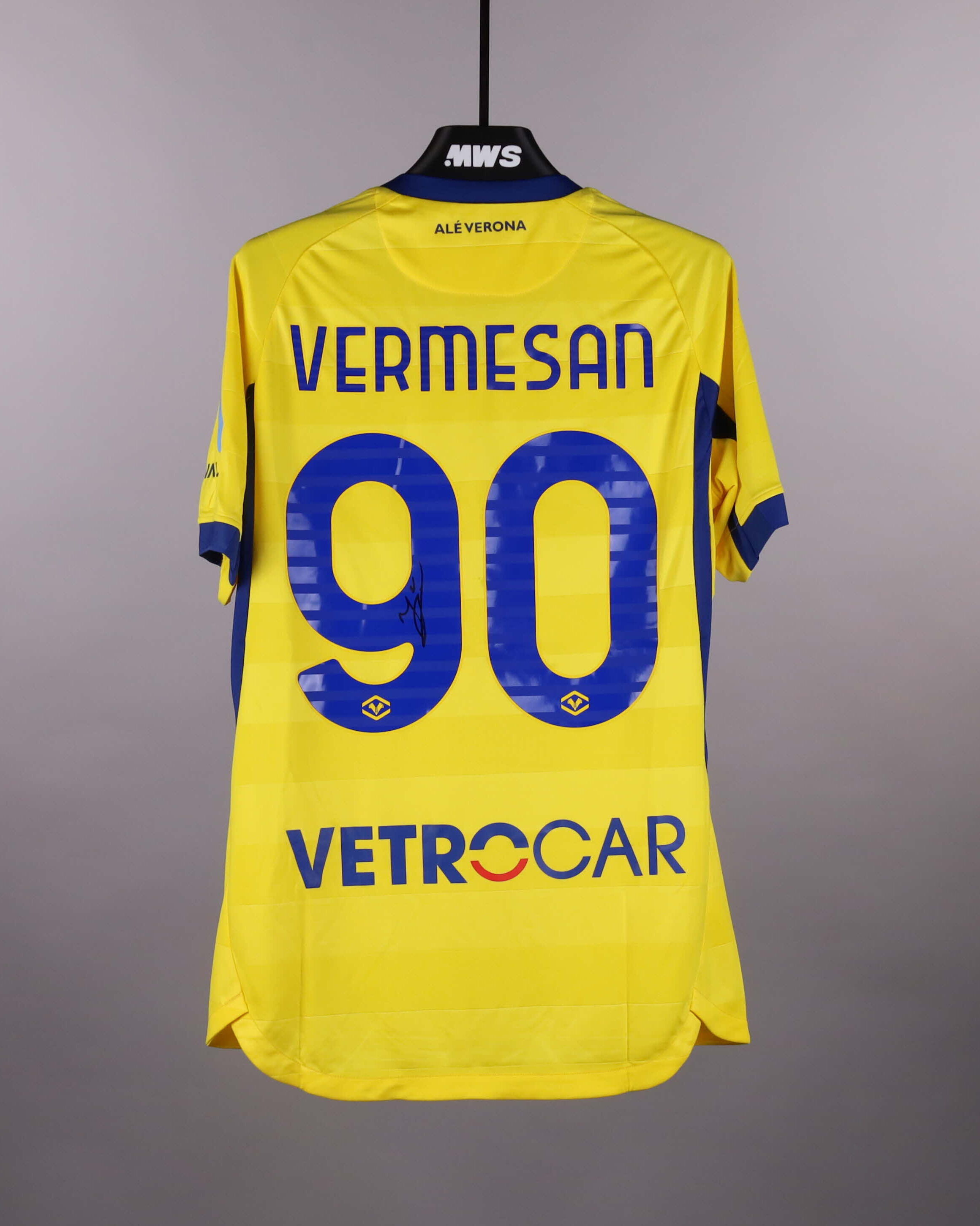 Official Hellas Verona FC Soccer Game-Worn Jerseys Auctions