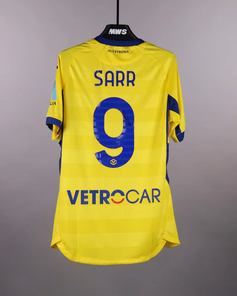 Amin Sarr Hellas Verona FC camisa.