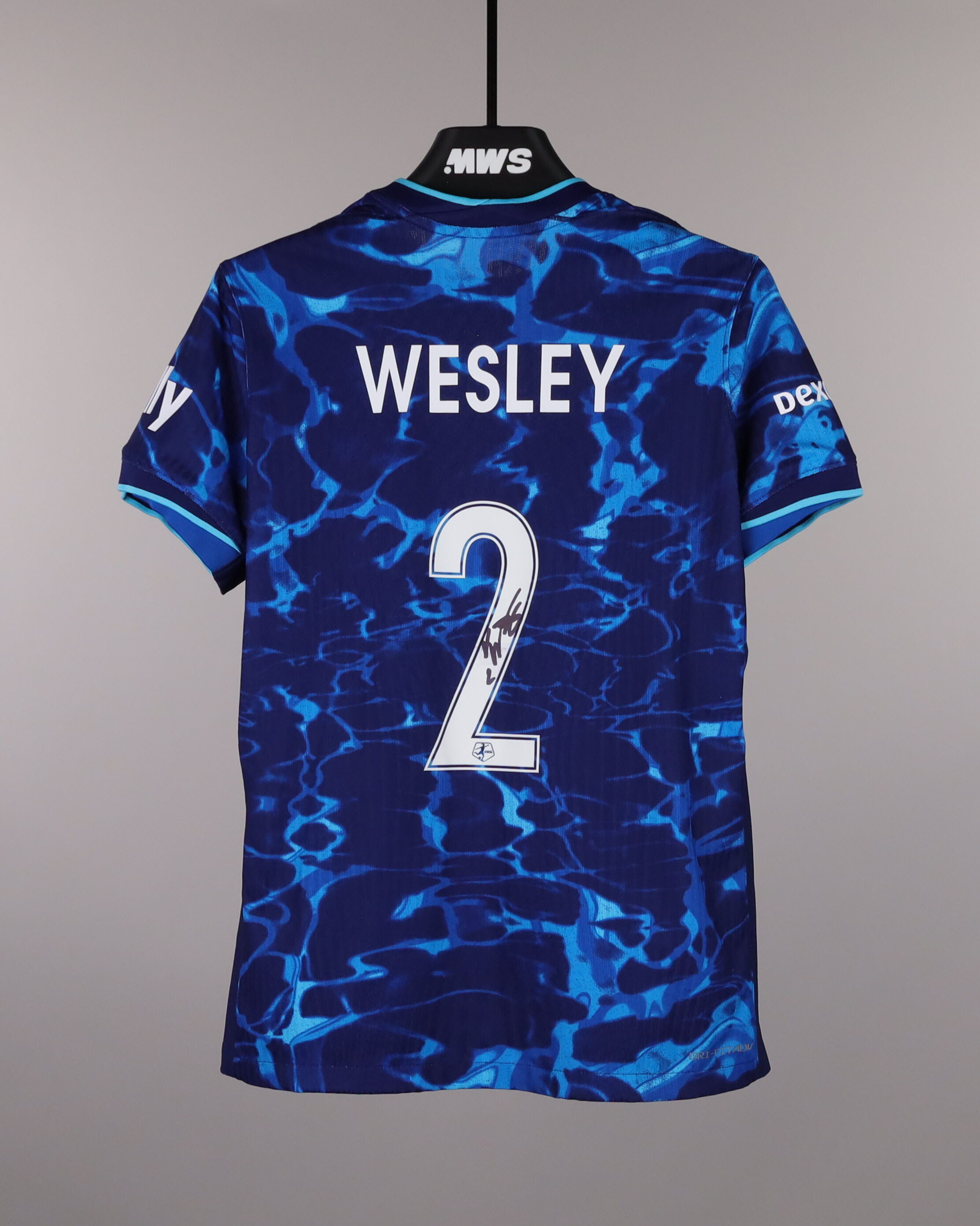 Kennedy Megan Wesley | San Diego Wave FC - Bay FC | MatchWornShirt
