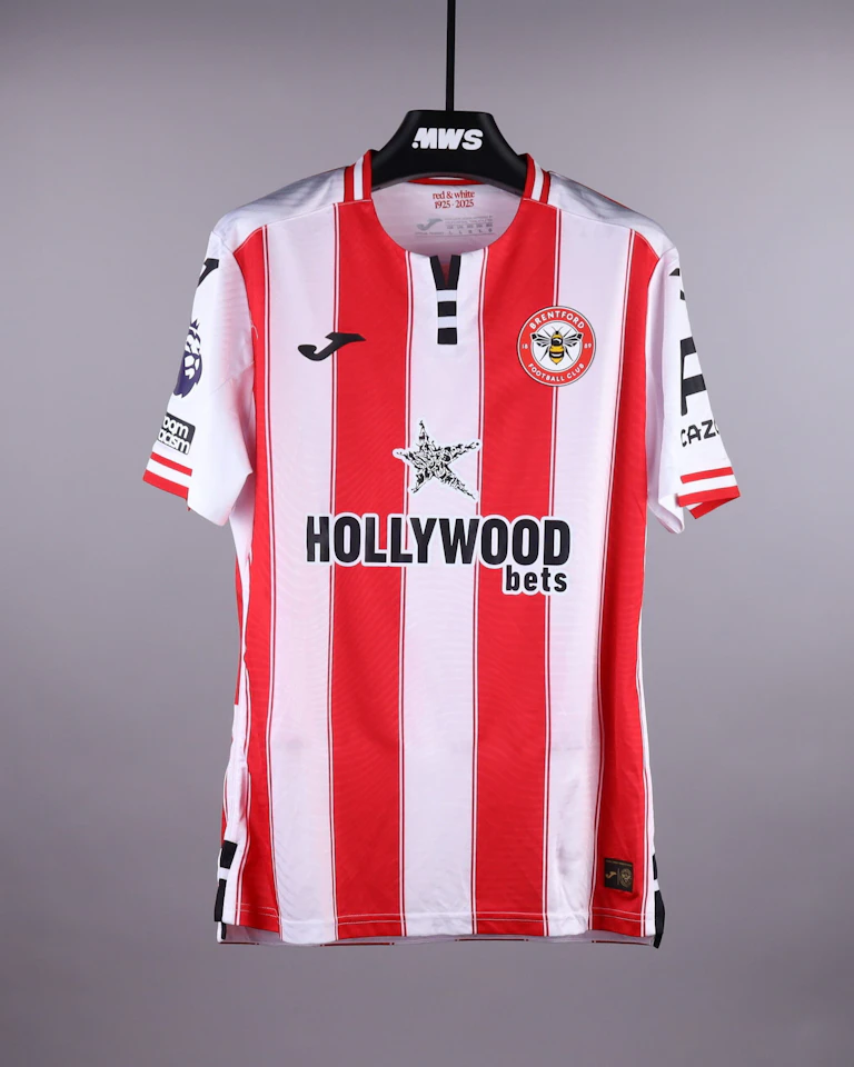 Kristoffer Vassbakk Ajer Brentford camisa.