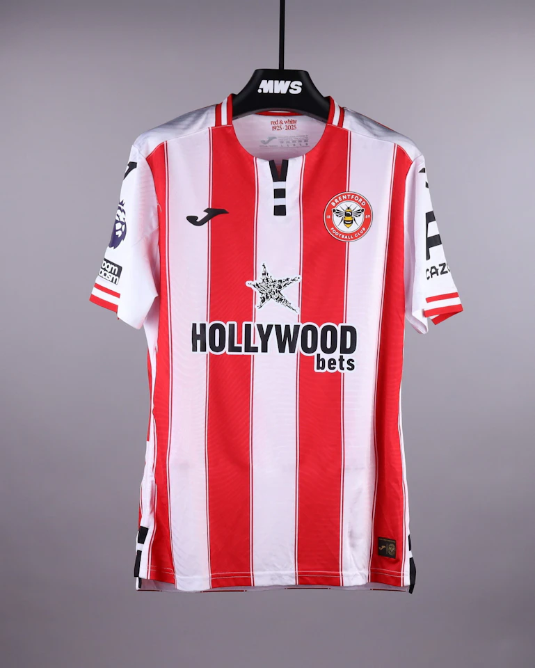 Kristoffer Vassbakk Ajer Brentford camisa.