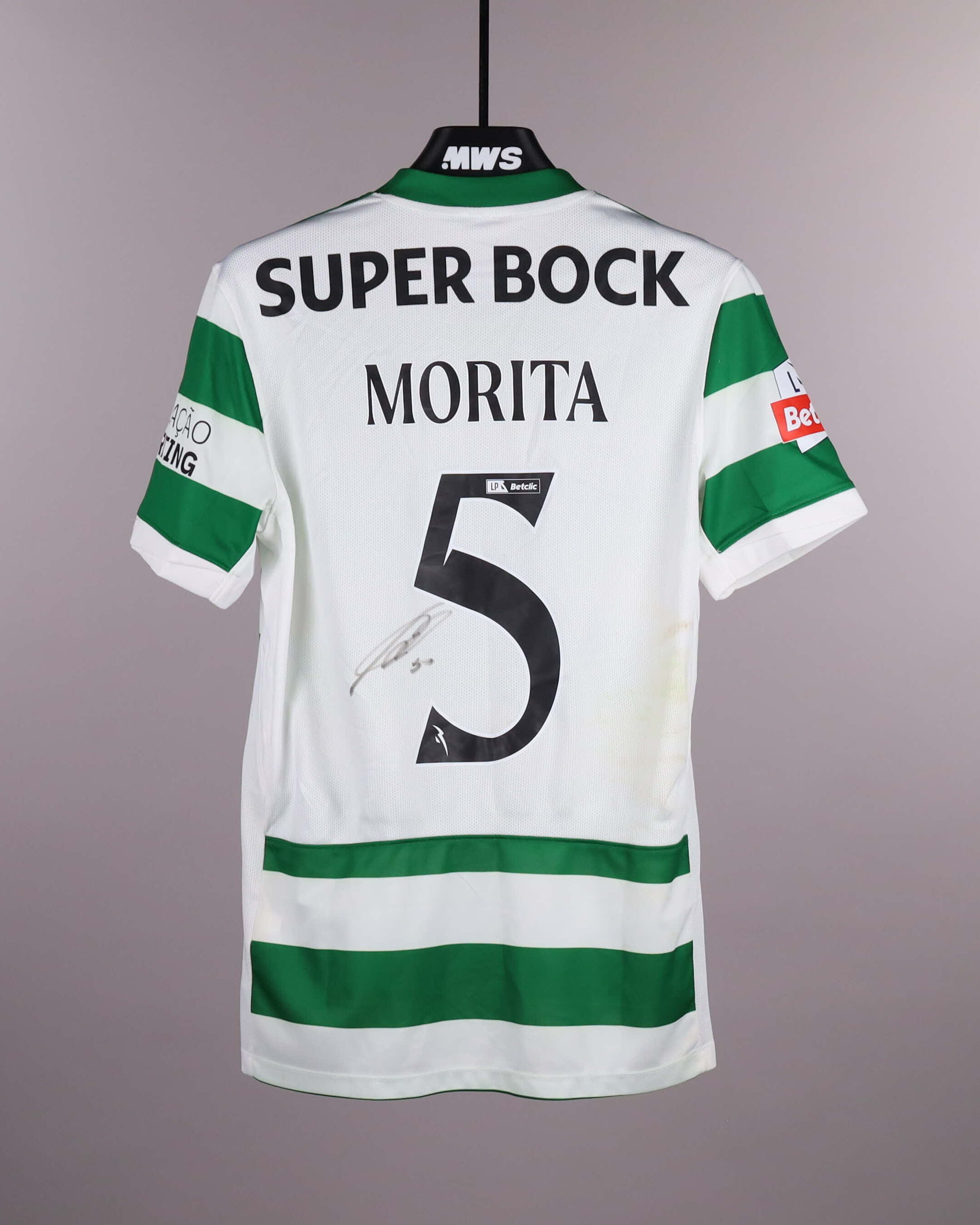 Hidemasa Morita 守田英正 | Sporting CP - Vitória SC | MatchWornShirt