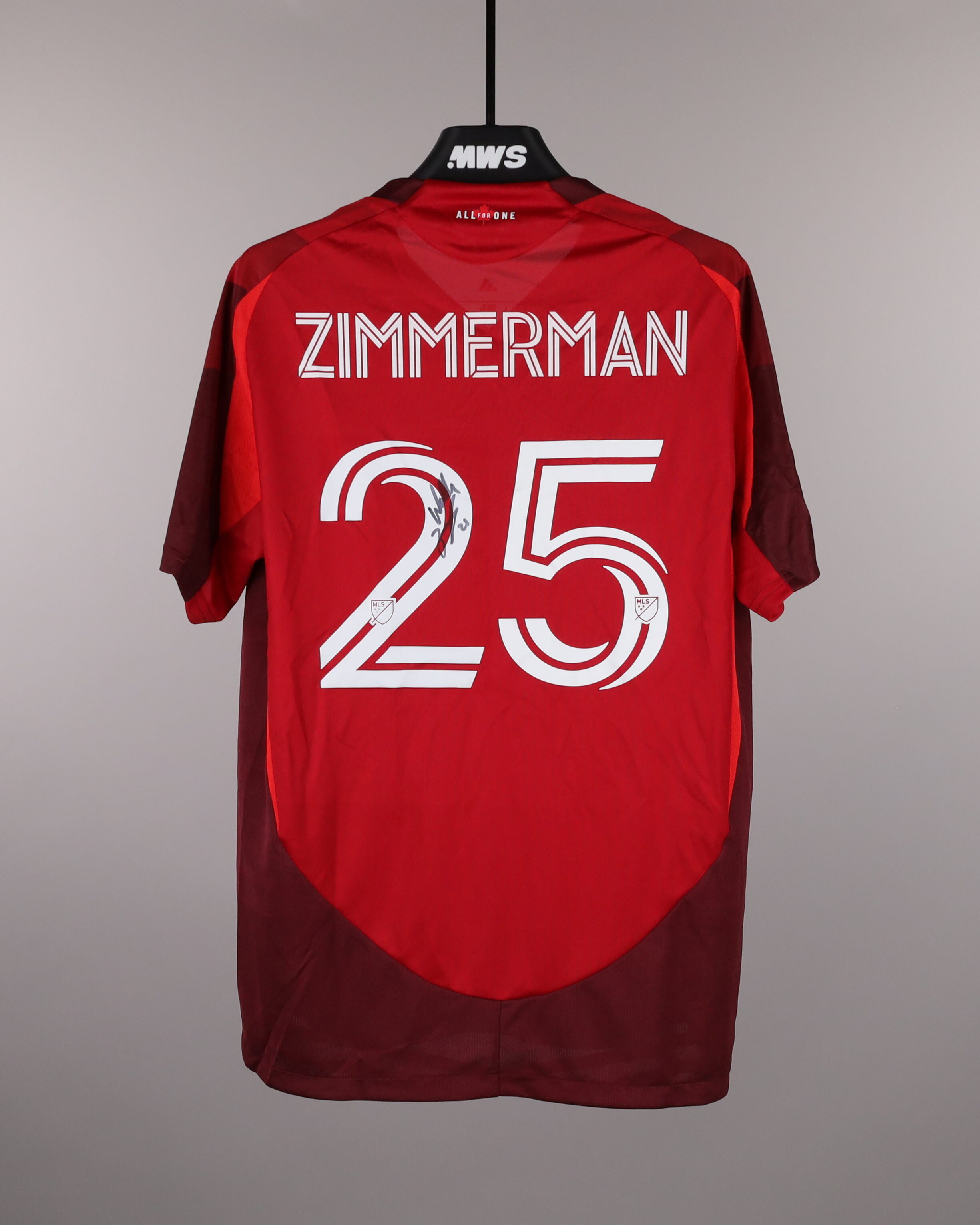 Walker Zimmerman | Toronto FC - San Jose Earthquakes | MatchWornShirt