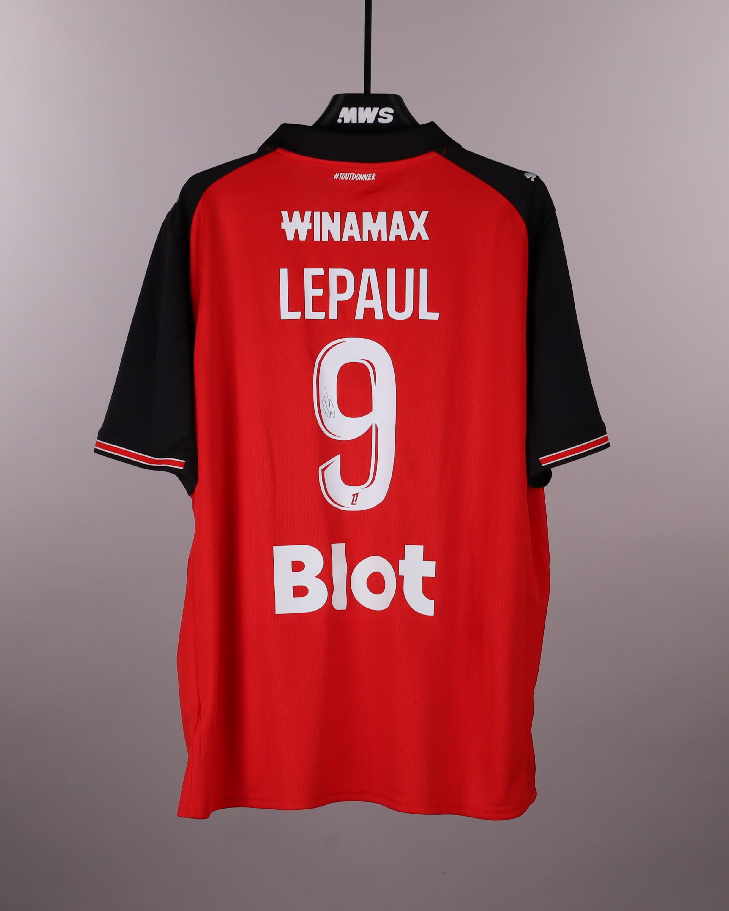 Official Stade Rennais F.C. Soccer Game-Worn Jerseys Auctions