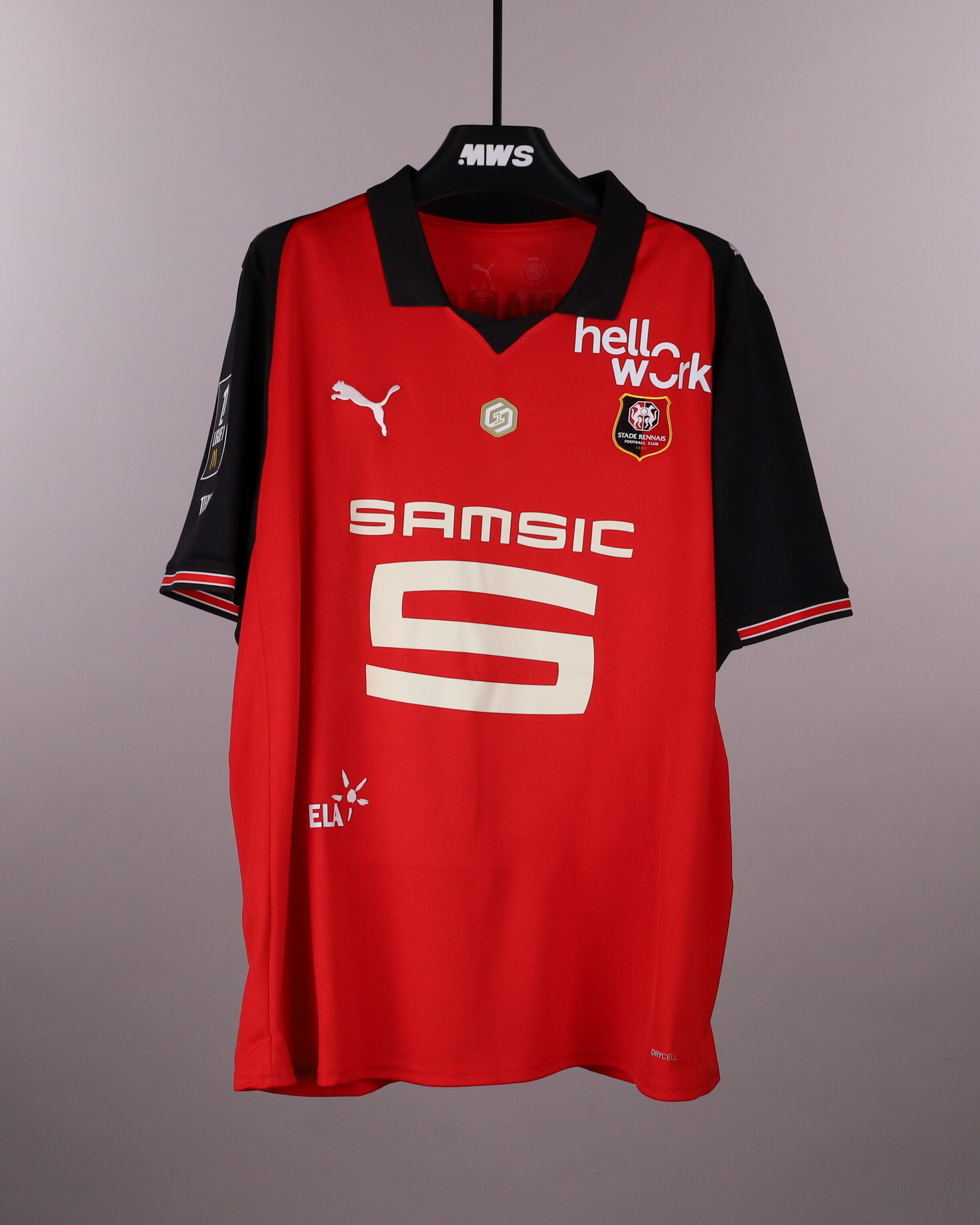 Official Stade Rennais F.C. Soccer Game-Worn Jerseys Auctions