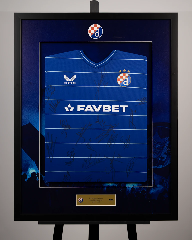 Limited Edition Framed Squad Signed Shirt