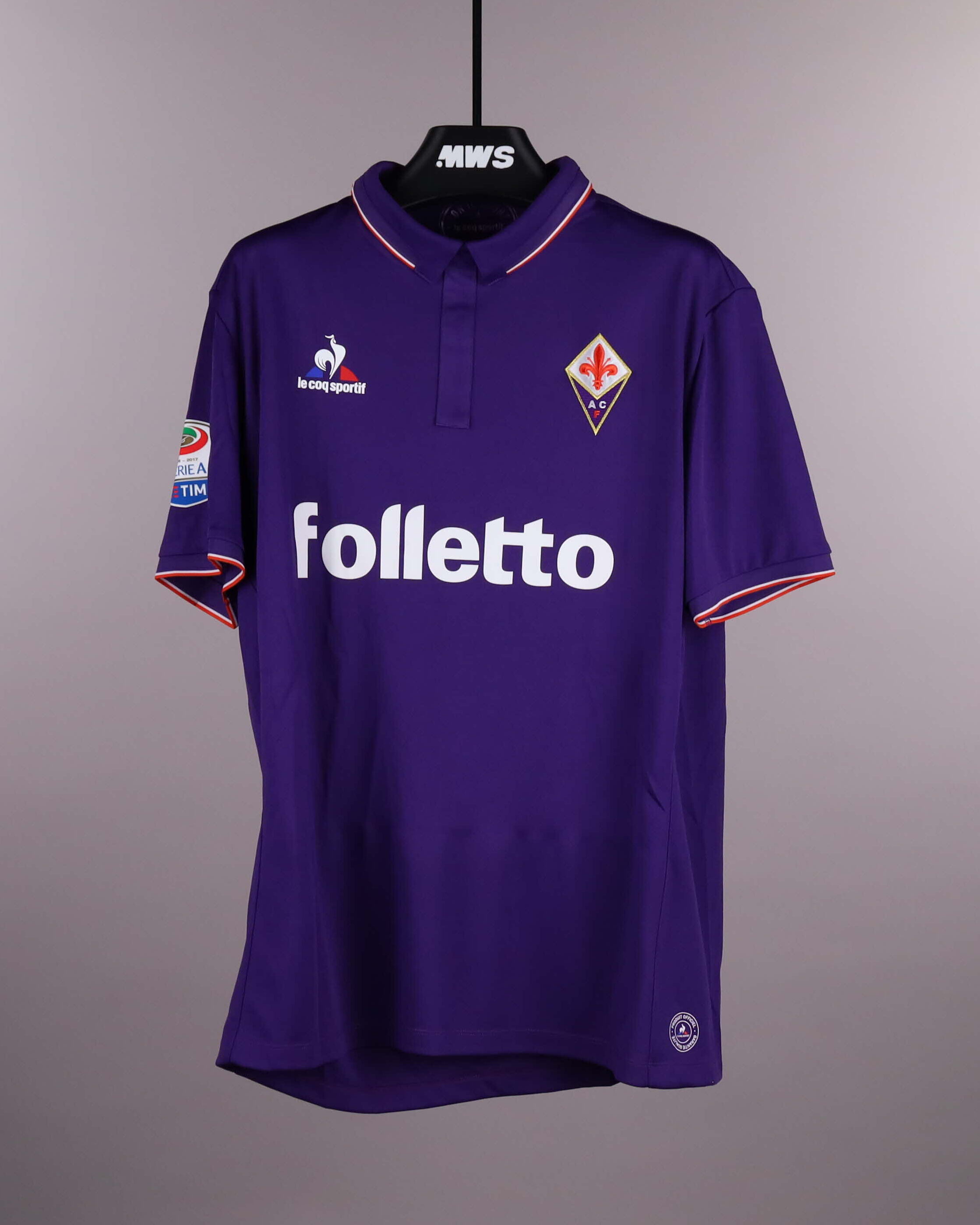 ACF Fiorentina 팀의 Sebastian De Maio 셔츠