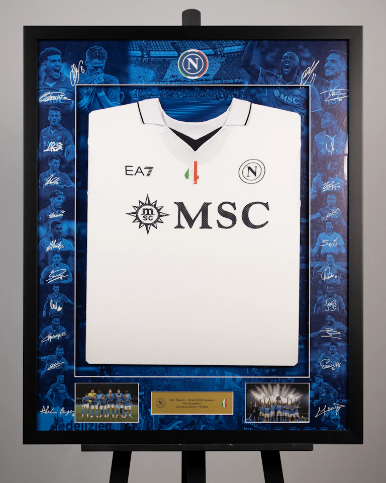 Cornice Scudetto Edizione Limitata 77