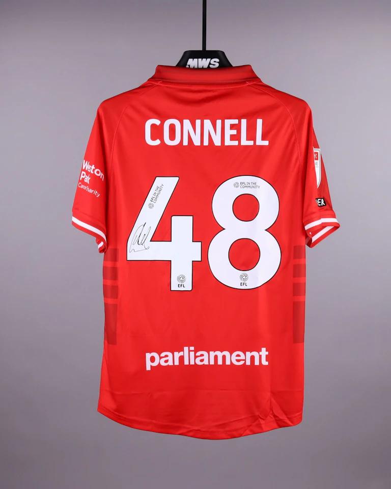 Luca Connell Barnsley shirt