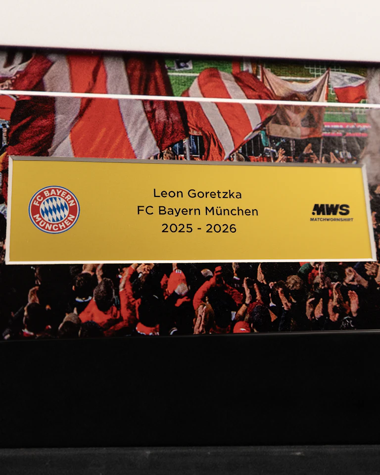 Leon Goretzka | Framed Signed Away Shirt