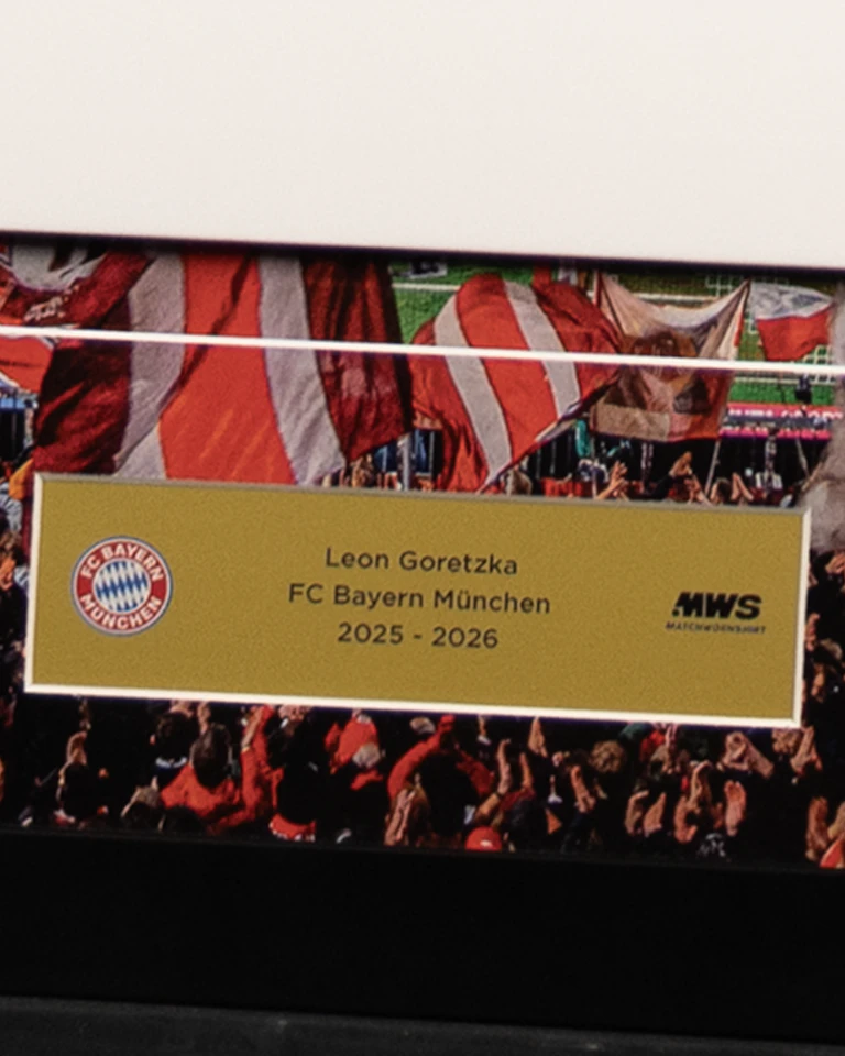 Leon Goretzka | Framed Signed Away Shirt