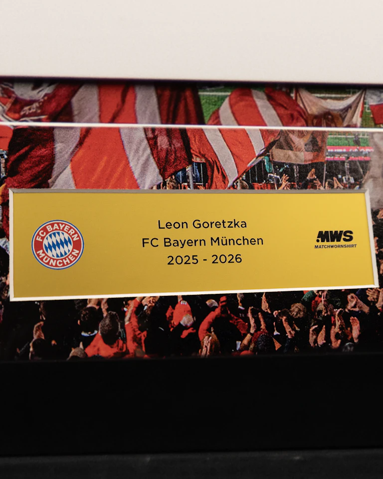 Leon Goretzka | Framed Signed Away Shirt