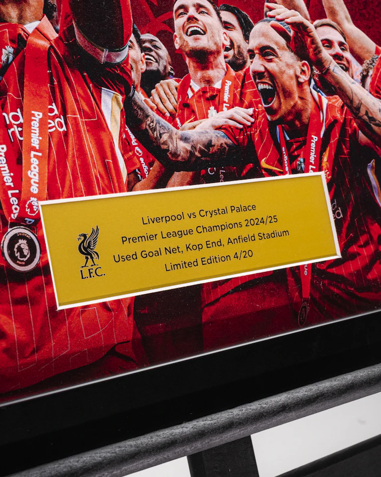 Limited Edition Framed Anfield Goalnet - 4