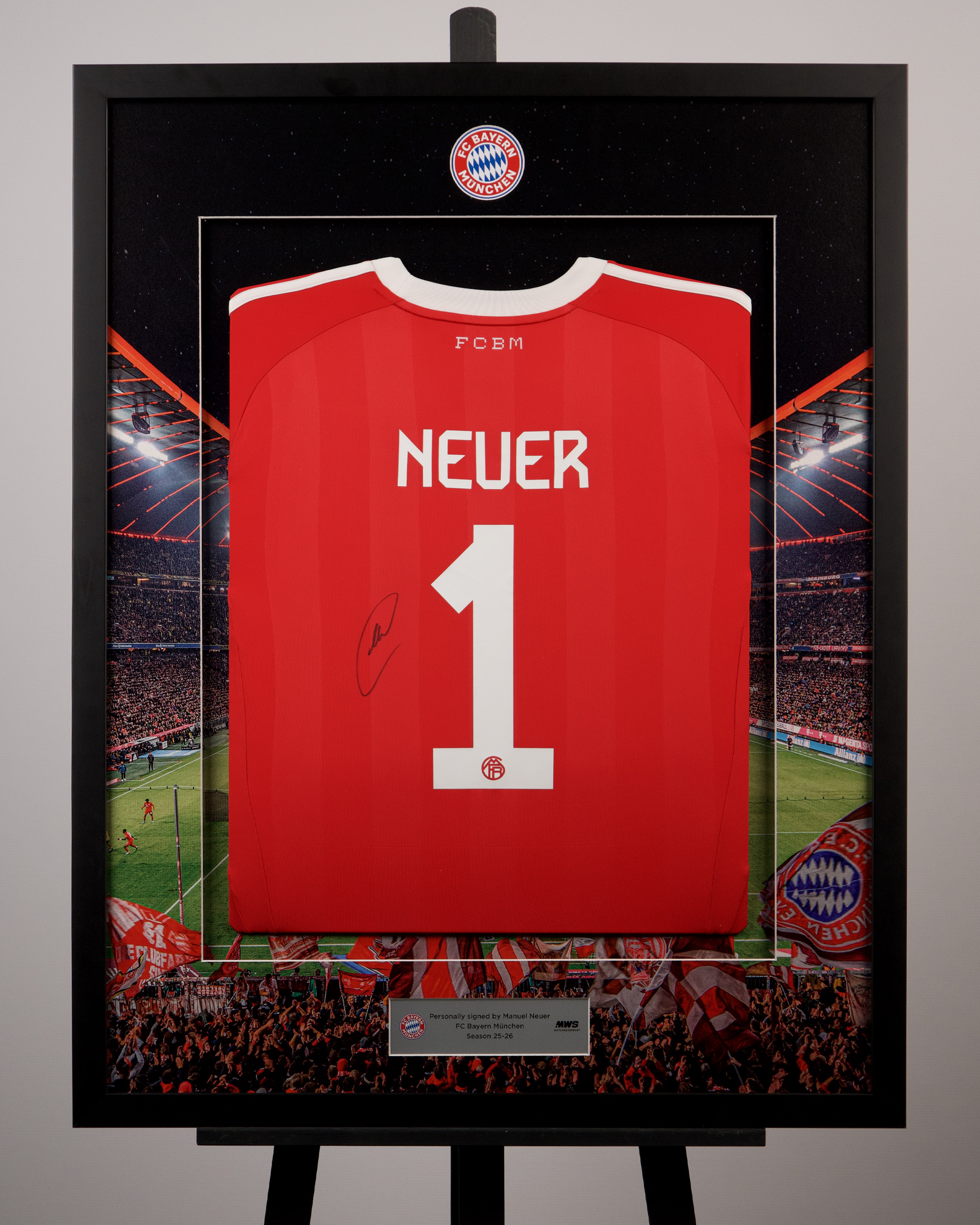 Manuel Neuer | Limited Edition Framed Signed Shirt