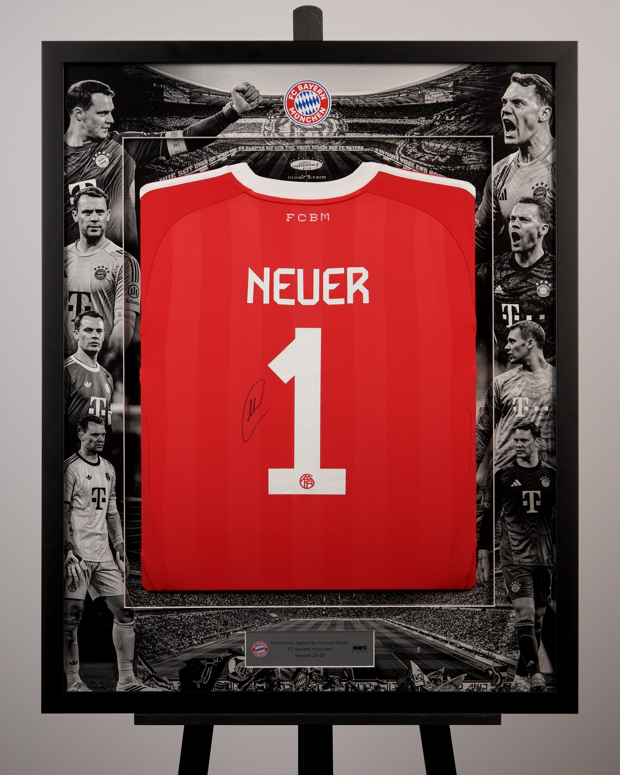 Manuel Neuer | Limited Edition Framed Signed Shirt