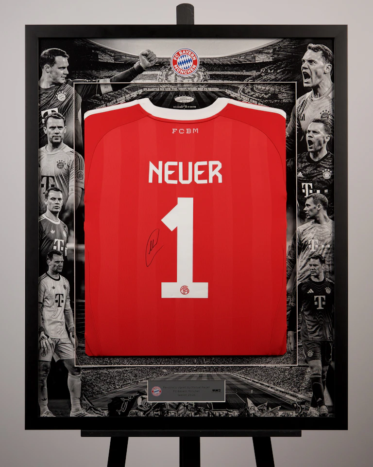 Manuel Neuer | Limited Edition Framed Signed Shirt