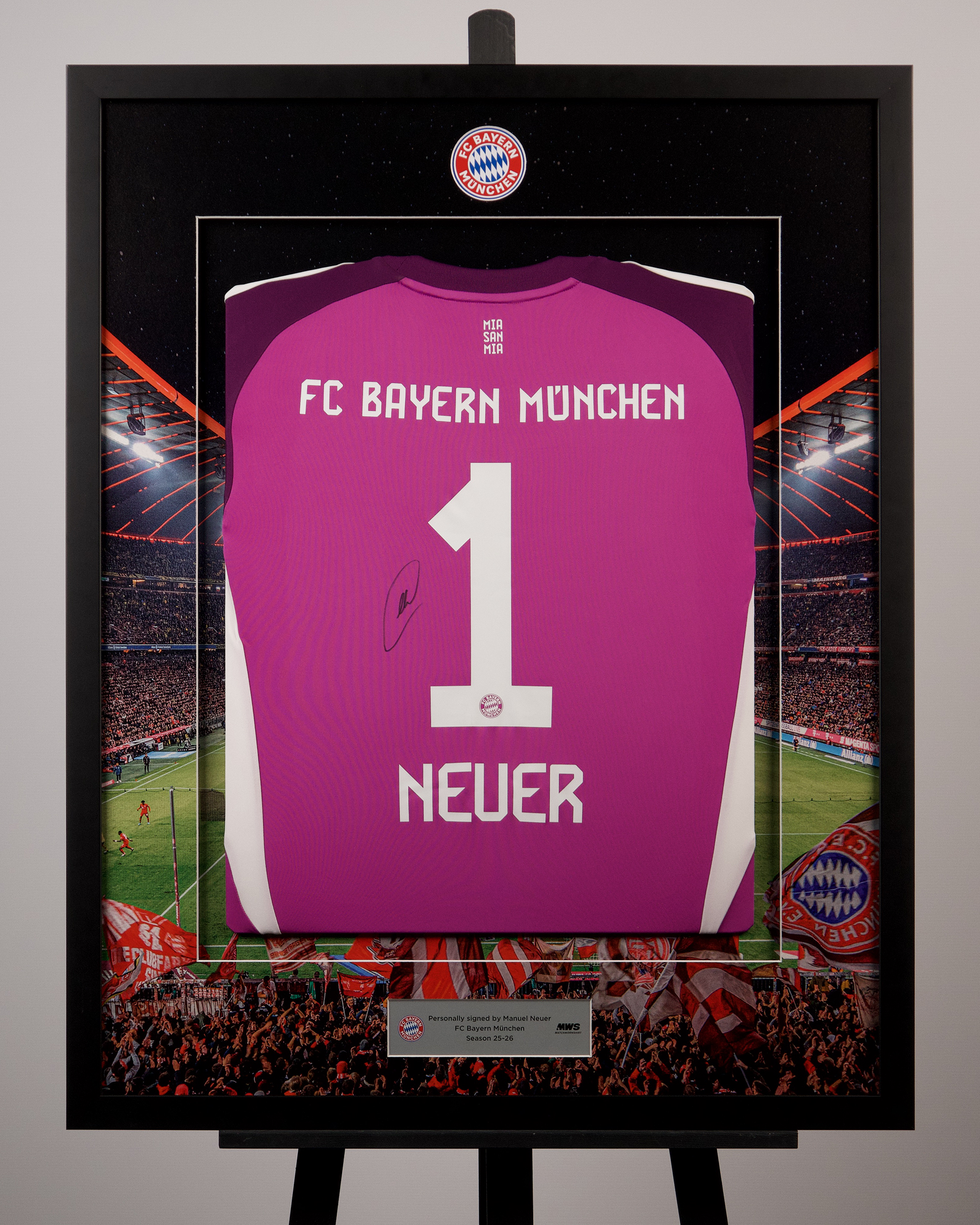 Manuel Neuer | Limited Edition Framed Signed Shirt