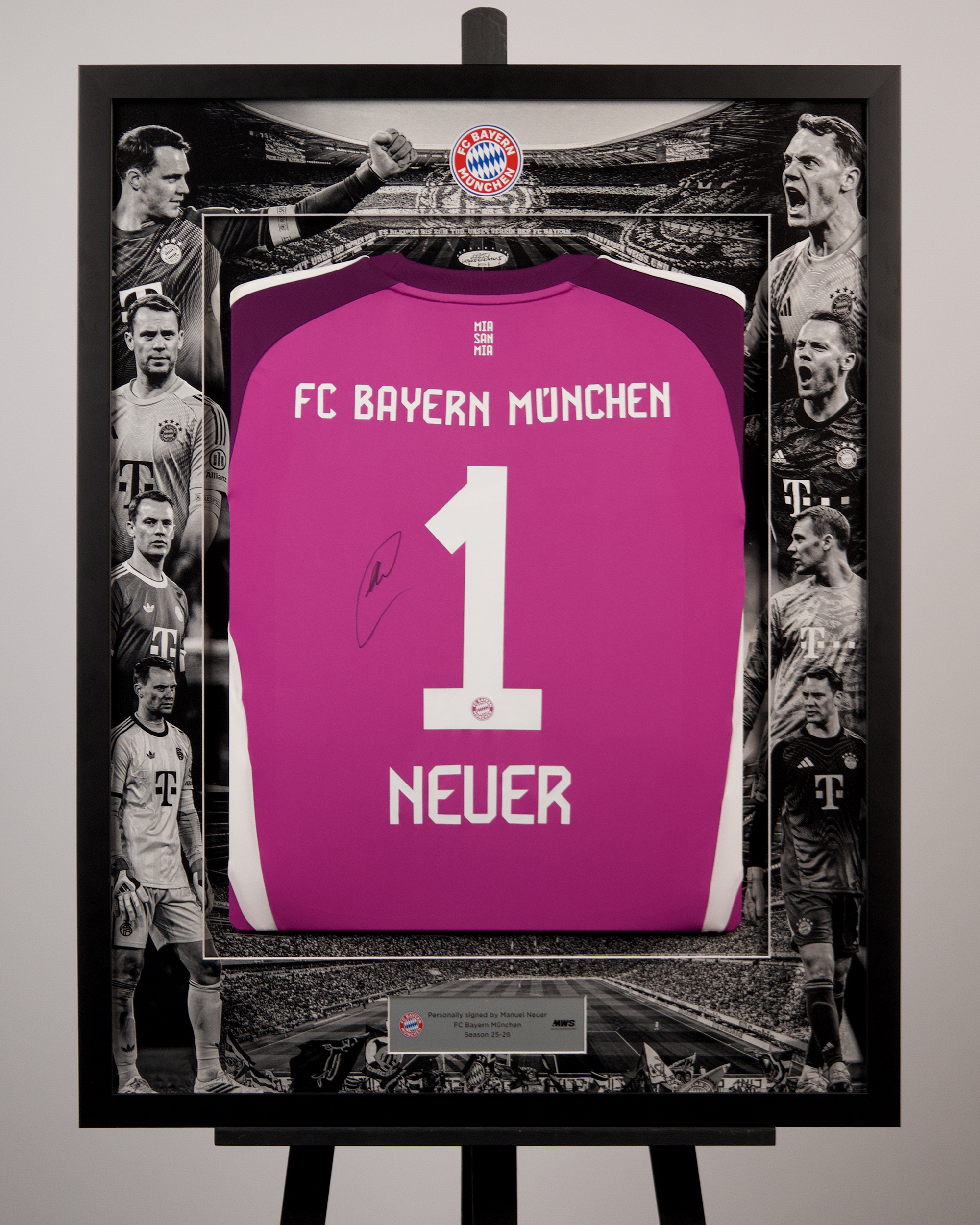 Manuel Neuer | Limited Edition Framed Signed Shirt