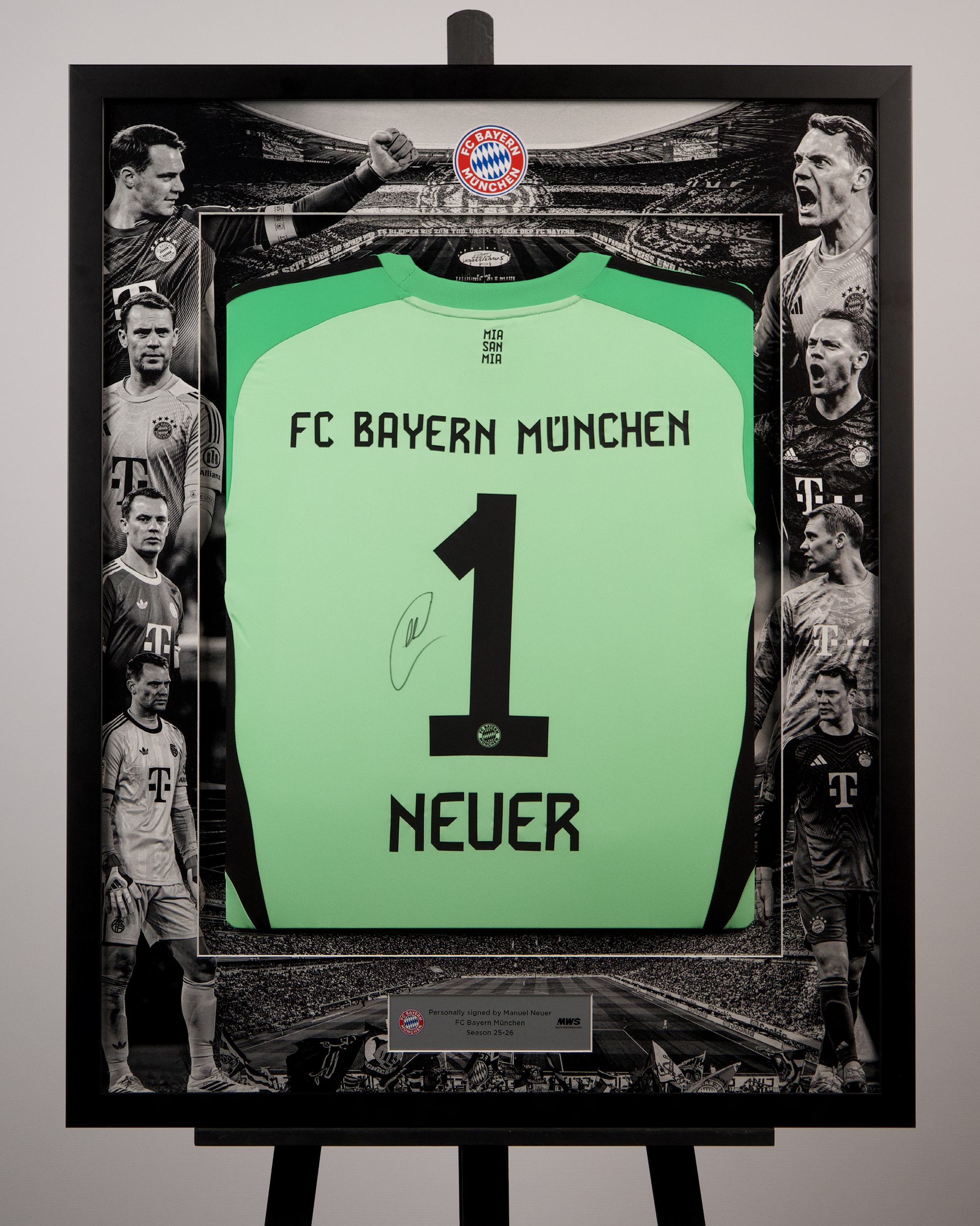Manuel Neuer | Limited Edition Framed Signed Shirt