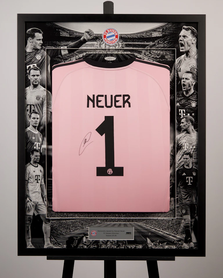 Manuel Neuer | Limited Edition Framed Signed Shirt