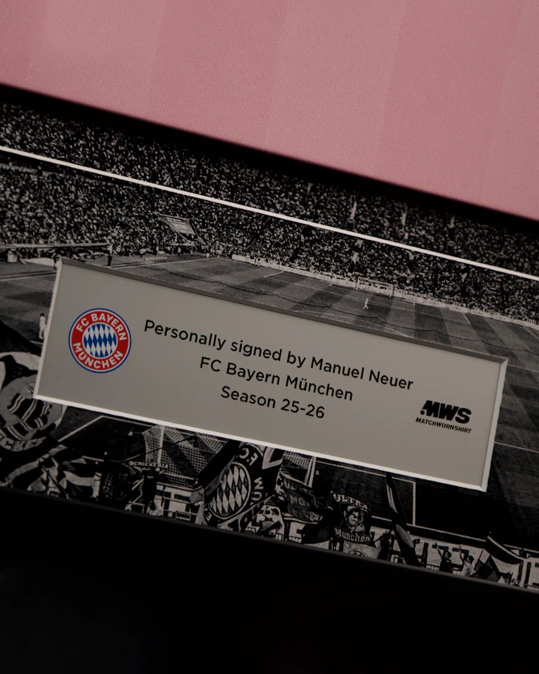 Manuel Neuer | Limited Edition Framed Signed Shirt