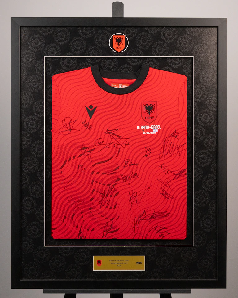 Limited Edition Framed Squad Signed Shirt